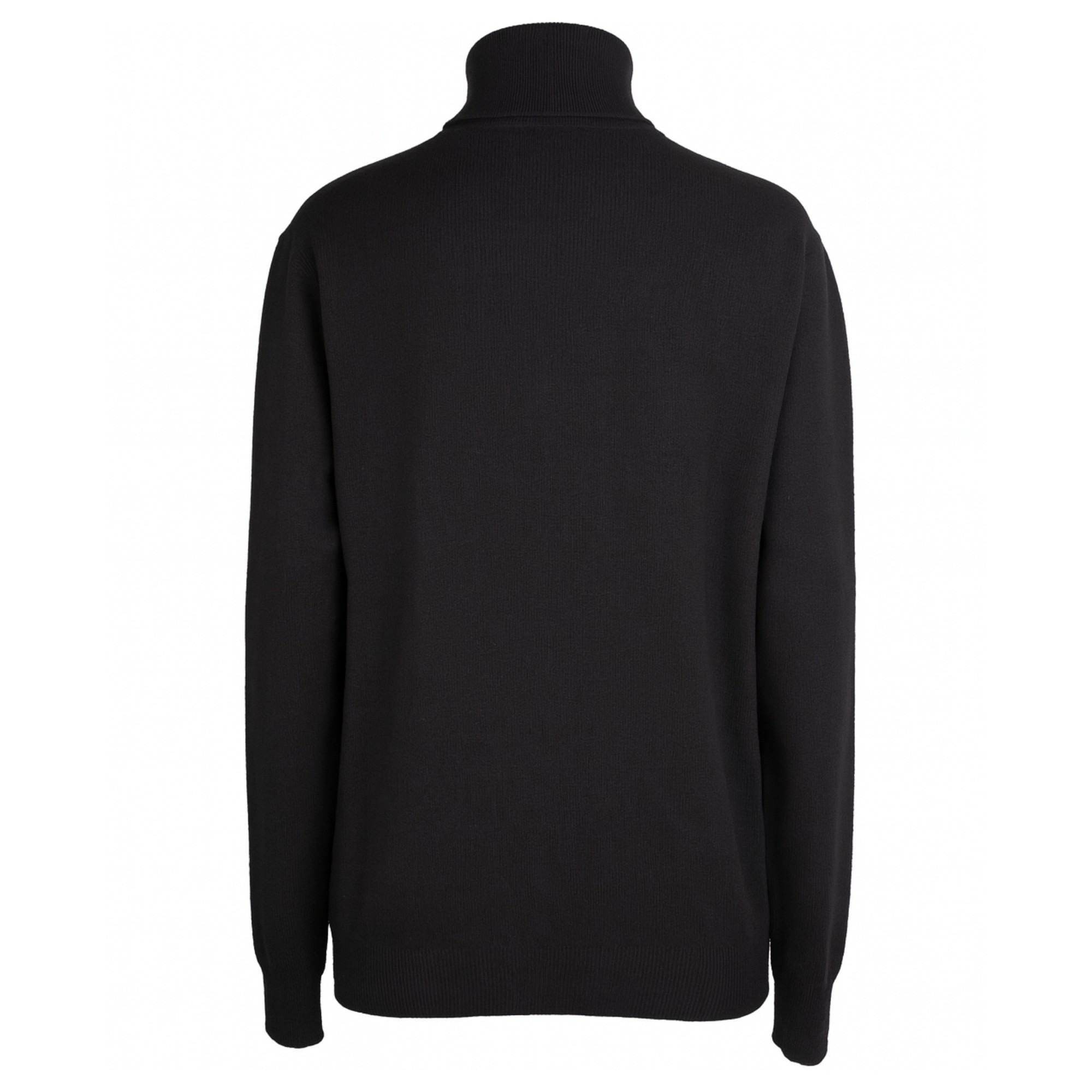 SERGIO MORETTI Megztinis su kaklu vyrams, Juoda, Turtleneck 2