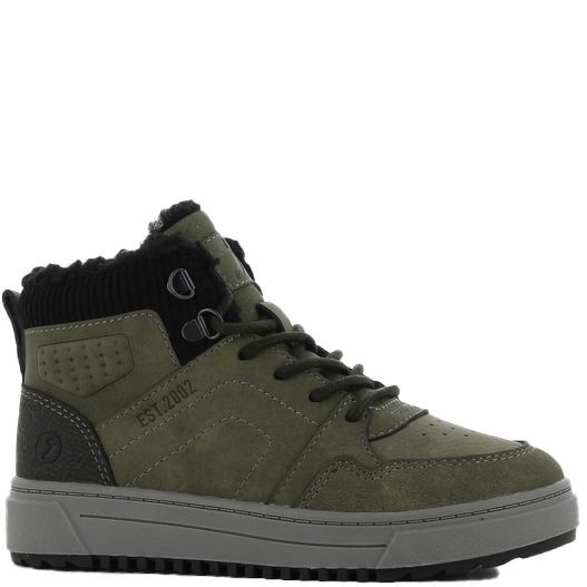 CORTINA Laisvalaikio bateliai berniukams, Chaki, Boys kids high sneakers 2