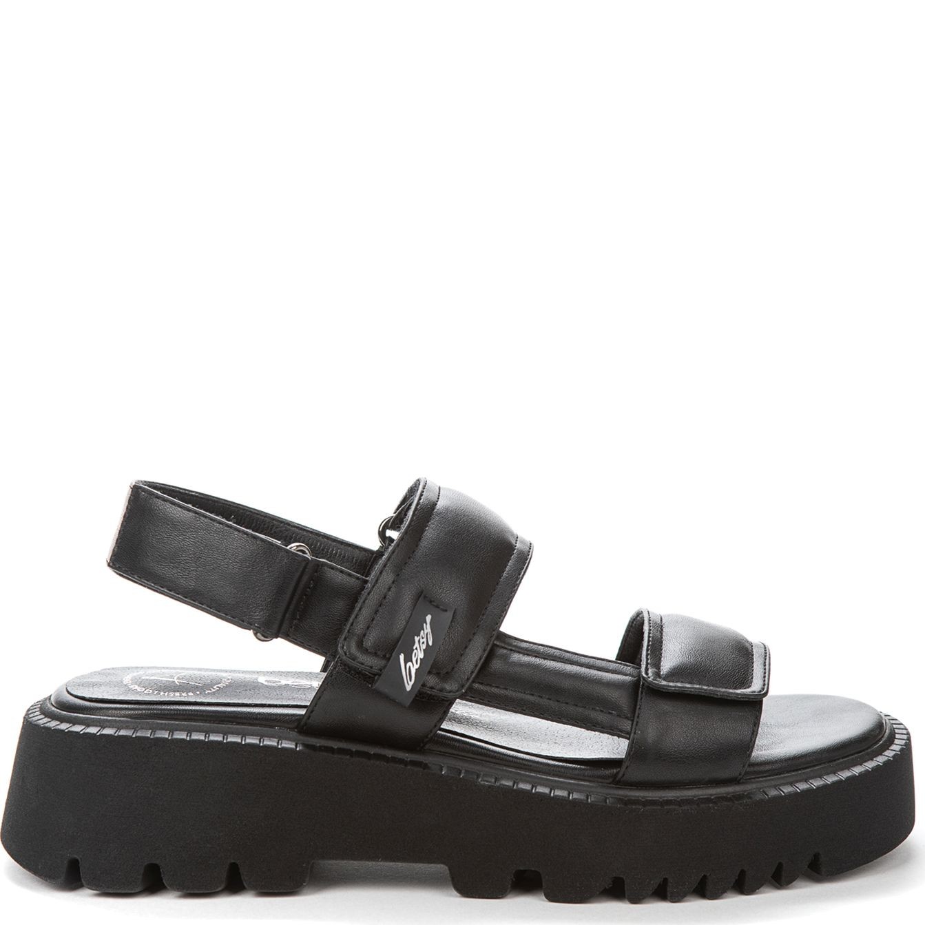 BETSY Basutės moterims, Juoda, SANDALS 2