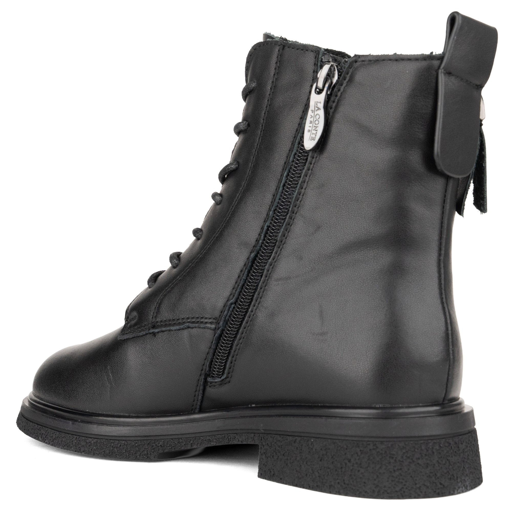 LA CONTE Aulinukai moterims, Juoda, Booties 3