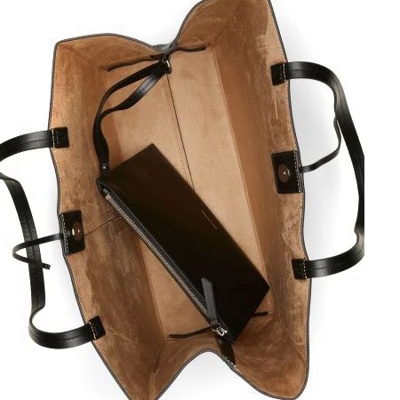 MARC O'POLO Pirkinių krepšys moterims, Juoda, Mod. Pija Tote bag 5