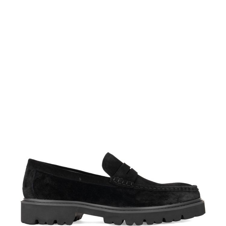 SERGIO MORETTI Mokasinai vyrams, Juoda, Mocasins 2