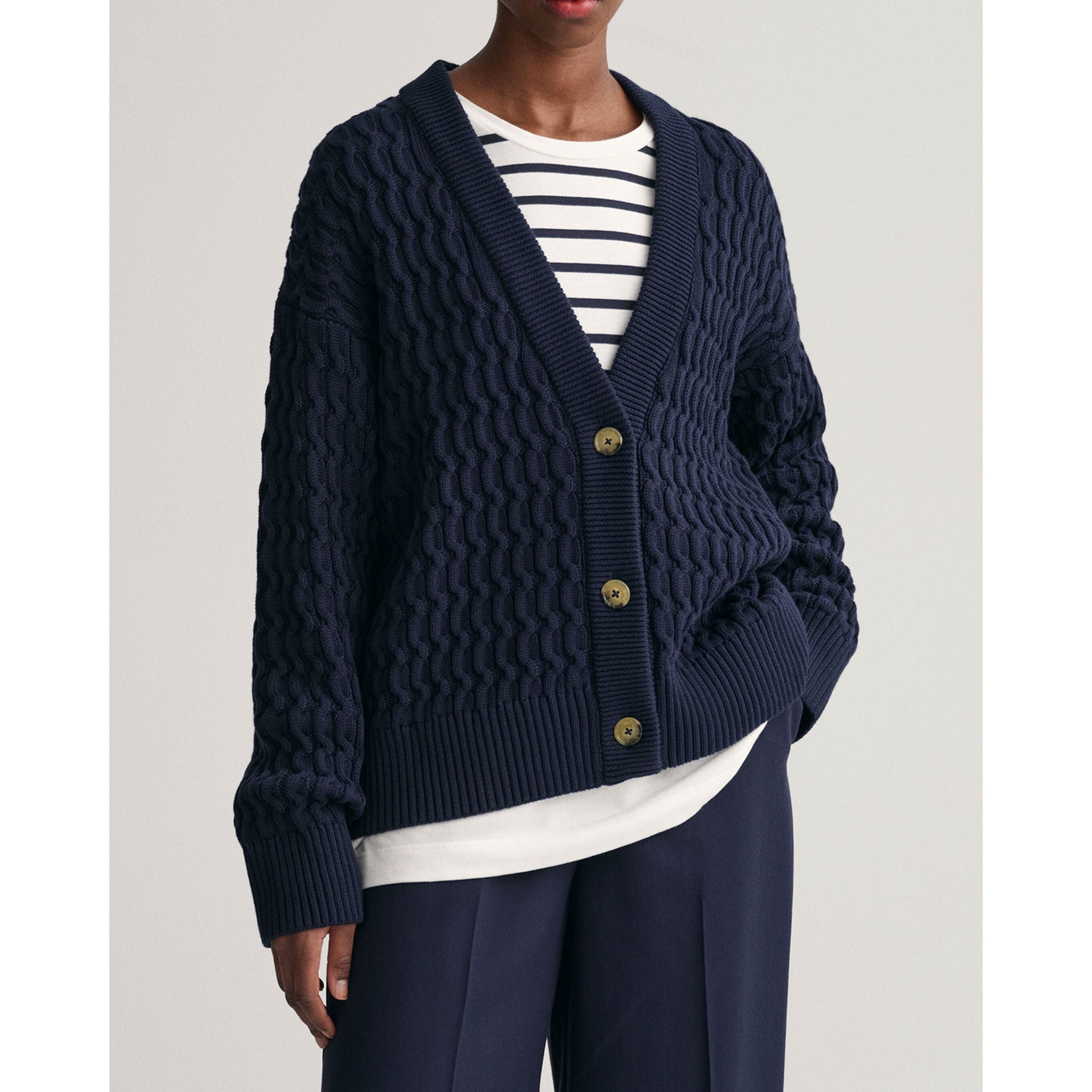 GANT Kardiganas moterims, Mėlyna 2