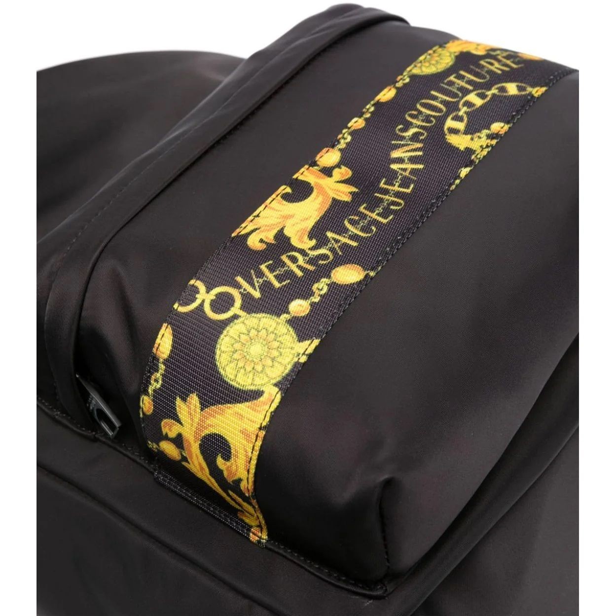 VERSACE JEANS CUTURE Kuprinė vyrams, BLACK/GOLD, Iconic logozaino backpack 3