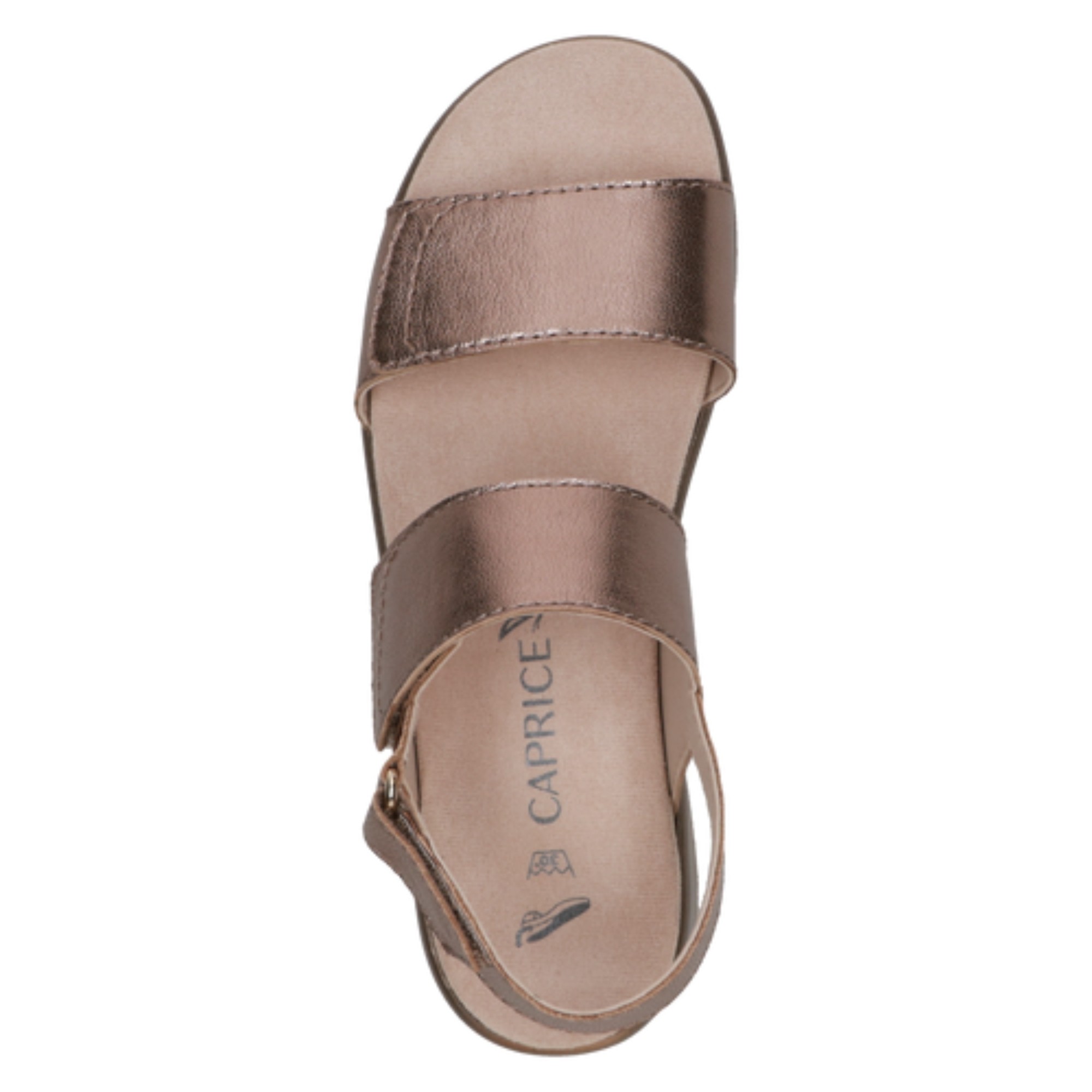 CAPRICE Basutės moterims, Smėlio, Sandals 4