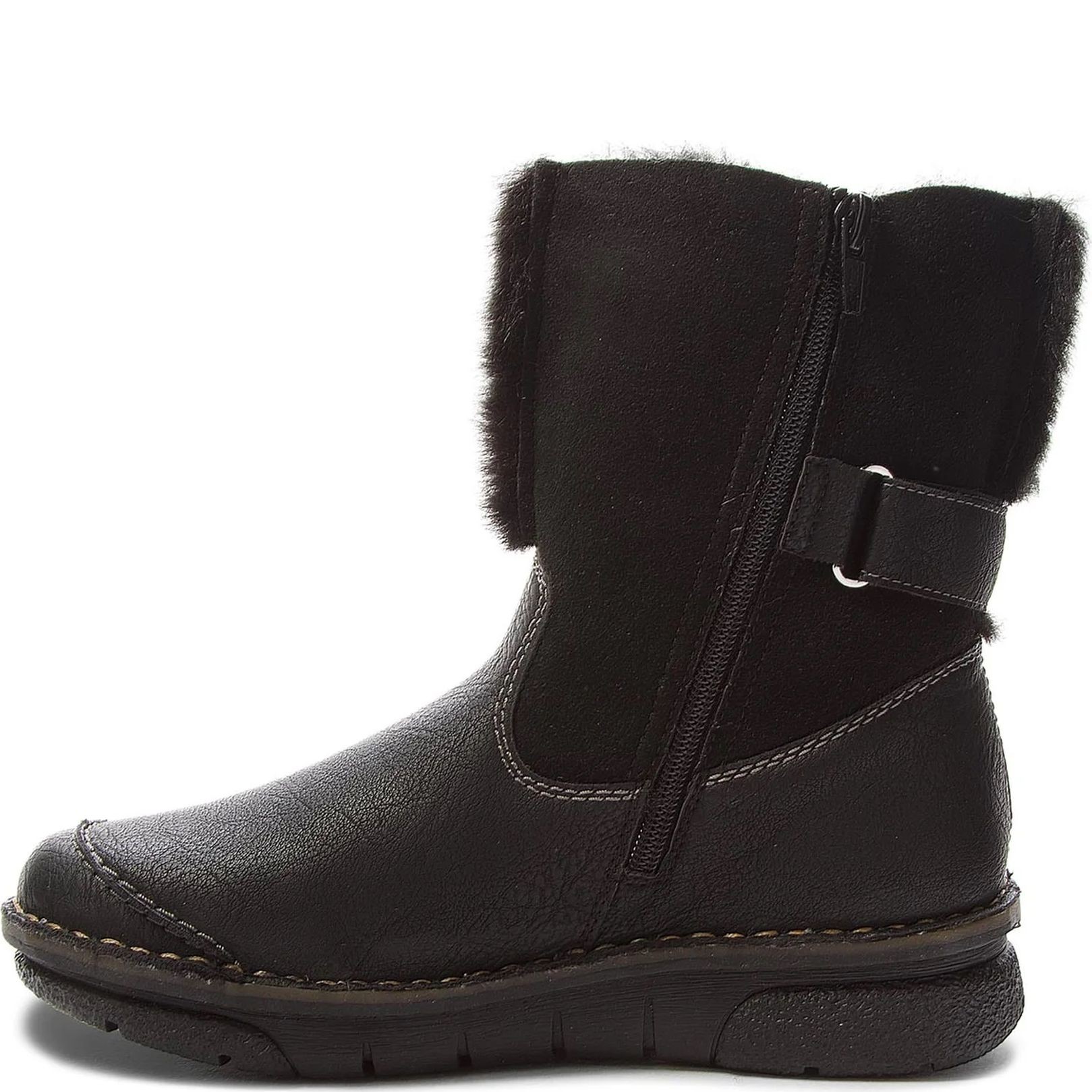 RIEKER Aulinukai moterims, Juoda, BOOTIES 3