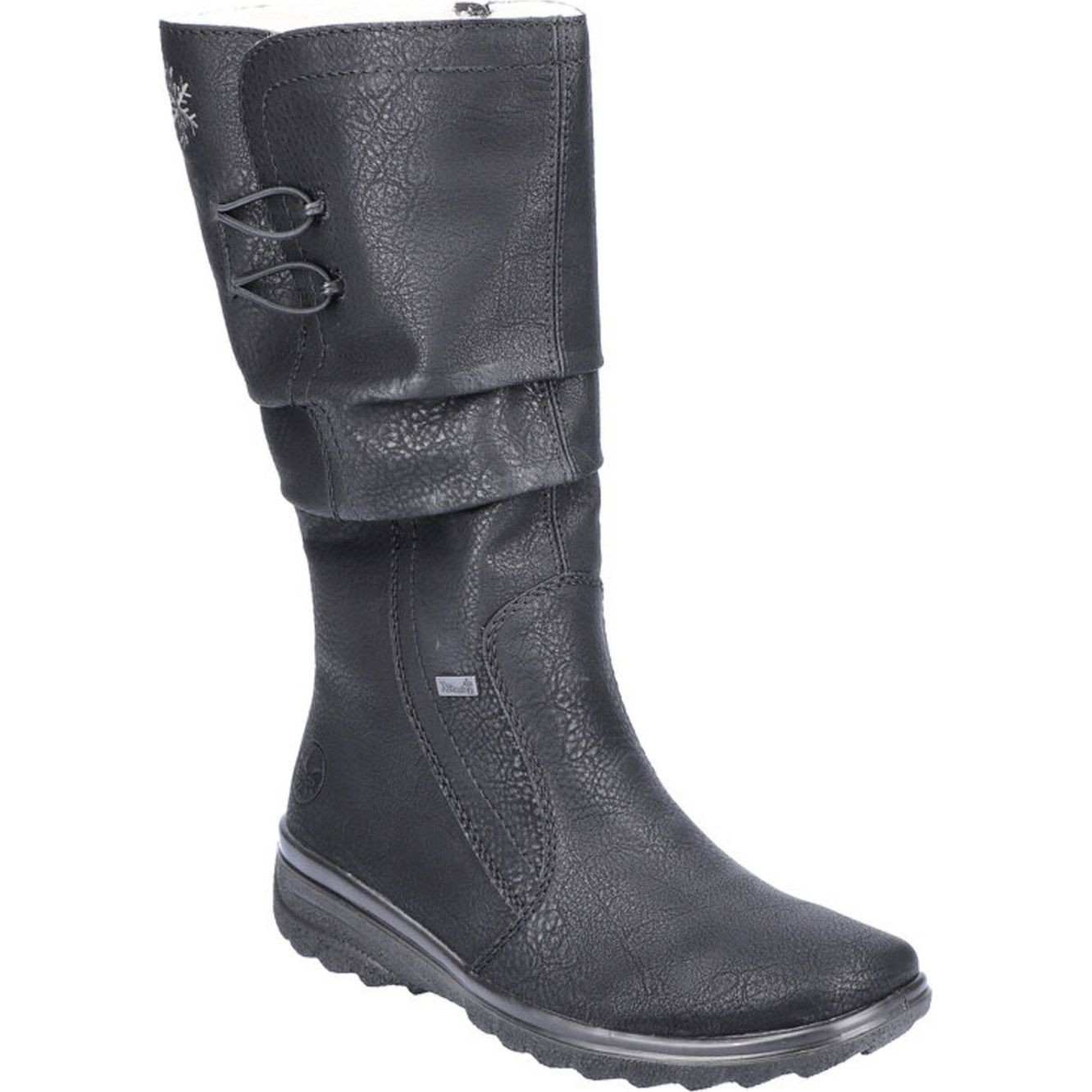 RIEKER Auliniai moterims, Juoda, Ladies' boots 1