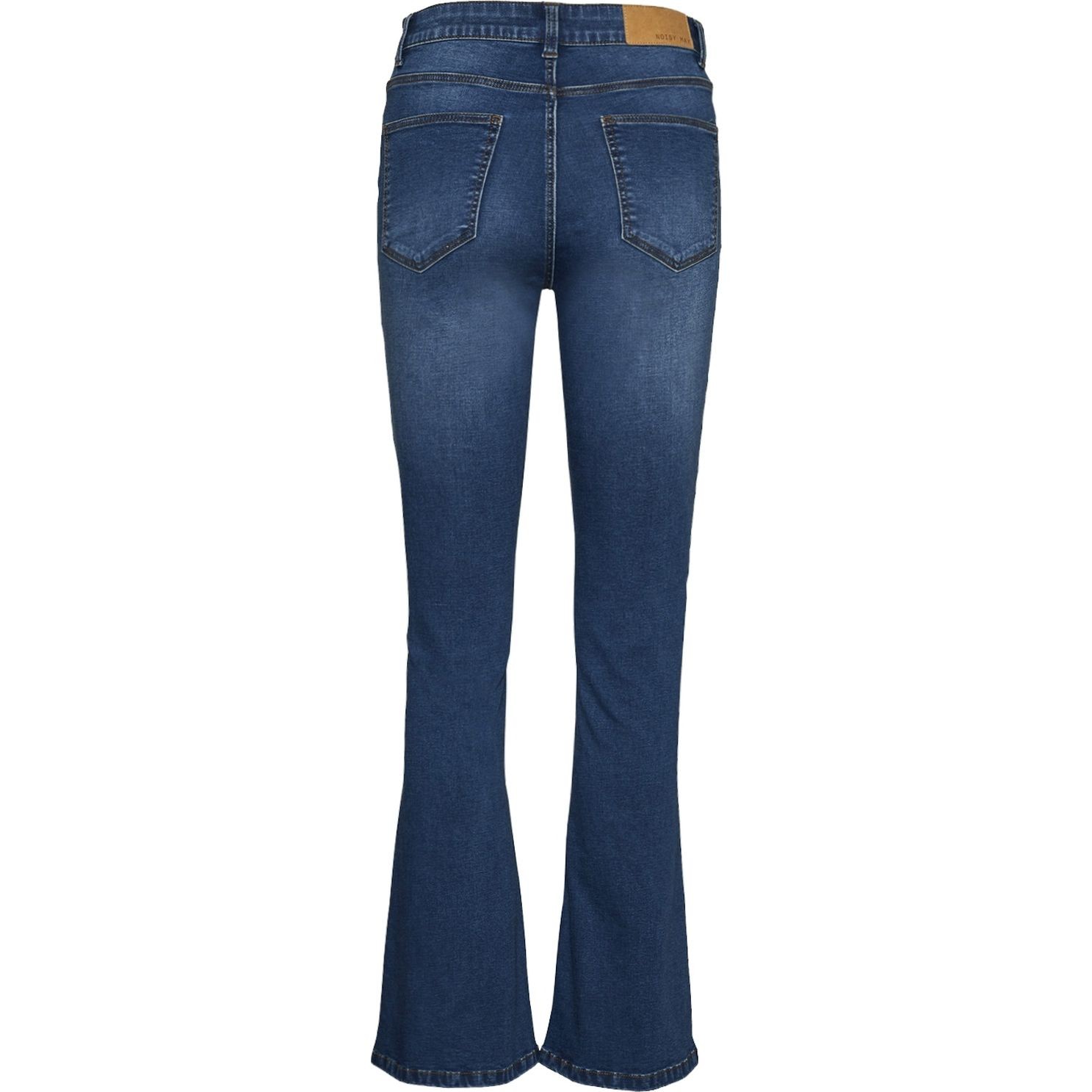 NOISY MAY Aptempti džinsai moterims, Mėlyna, NMSALLIE HW FLARE JE 2