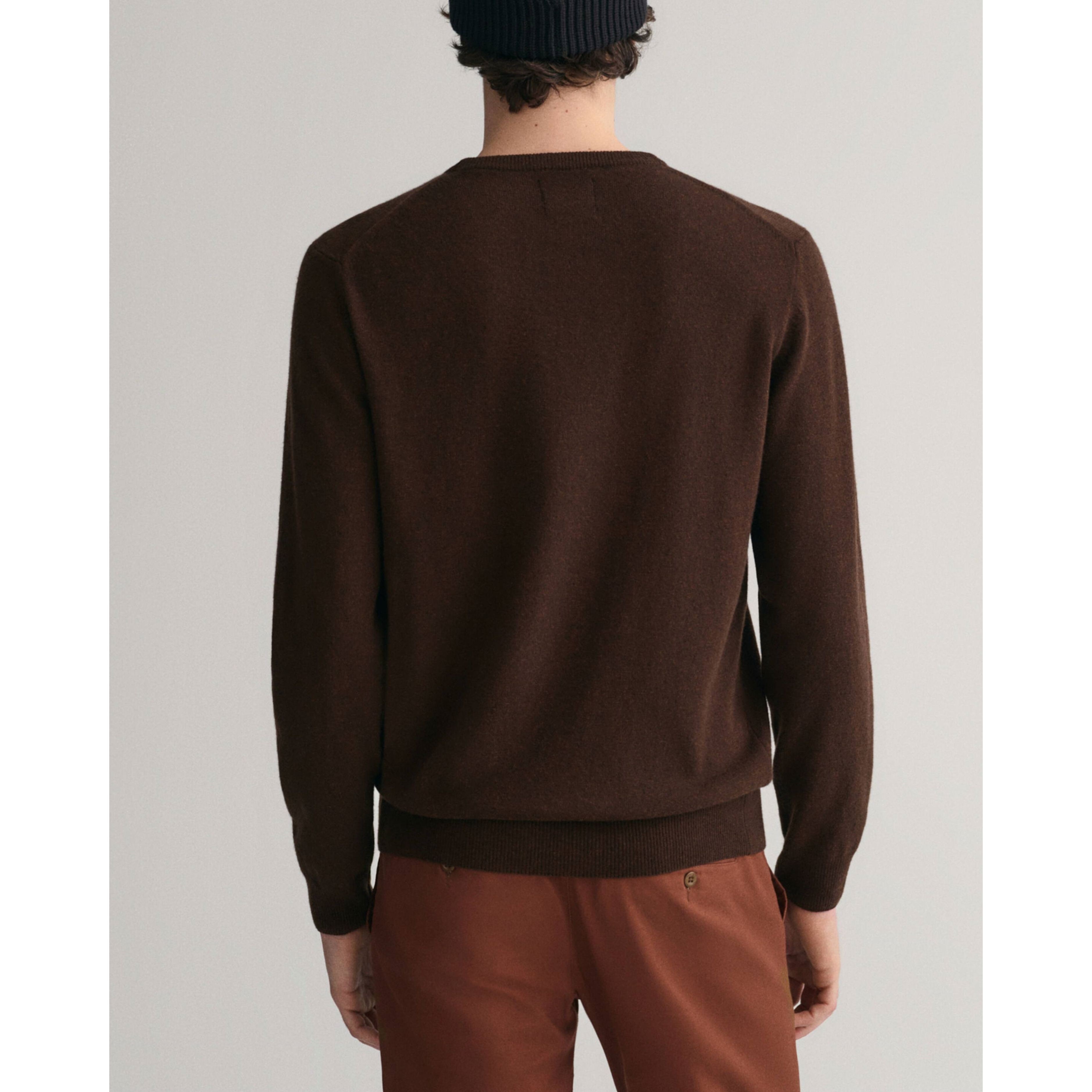 GANT Megztinis vyrams, Ruda, SUPERFINE LAMBSWOOL 3