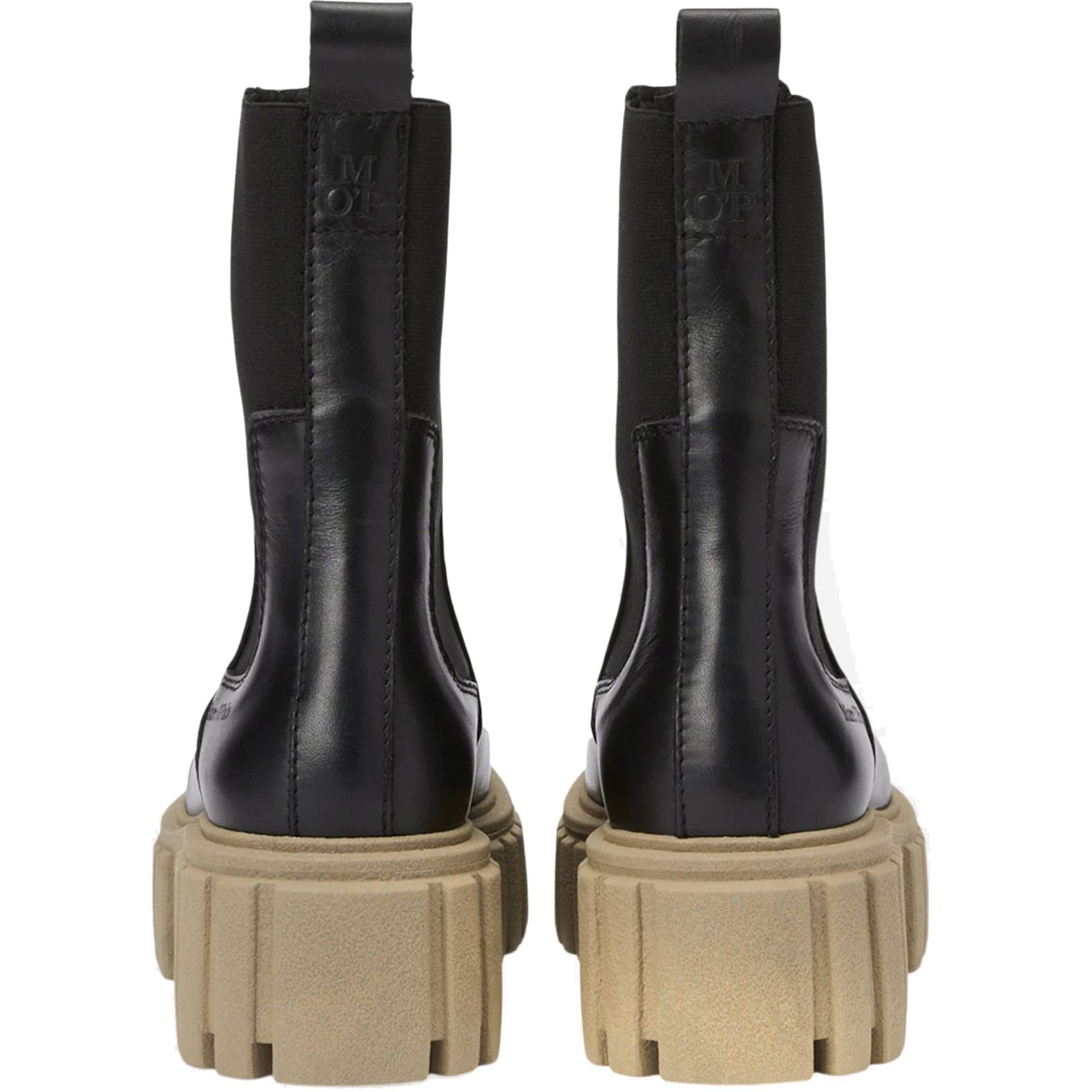 MARC O'POLO Poolsaapad moterims, black/sand 4