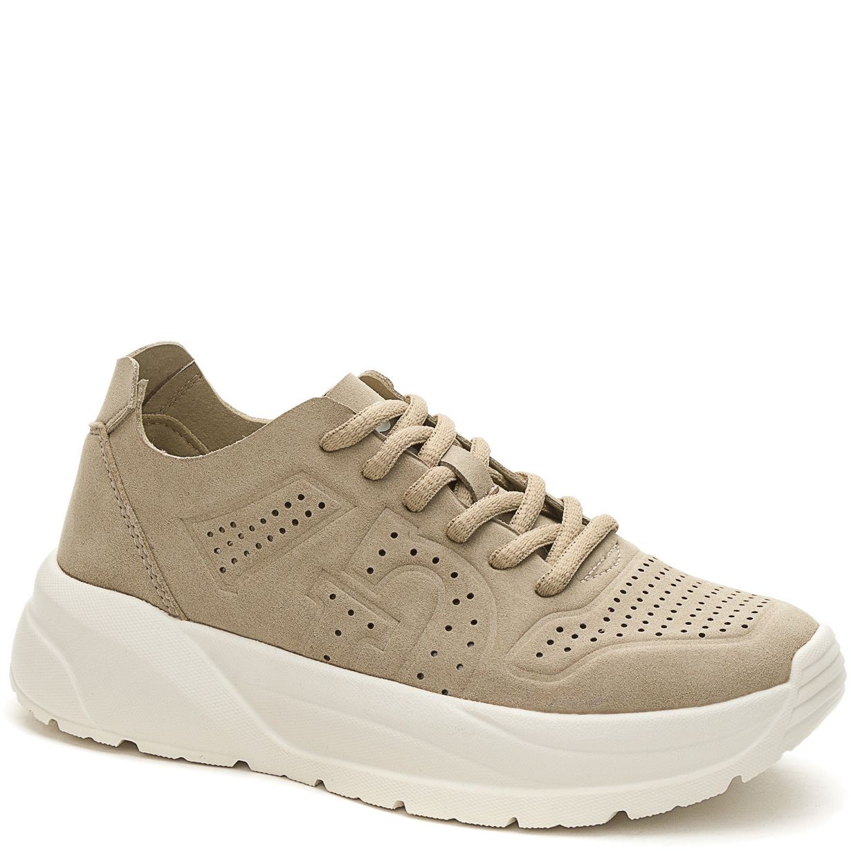 GRUNBERG Laisvalaikio bateliai mergaitėms, Smėlio, Sneakers, GRUNBERG 1