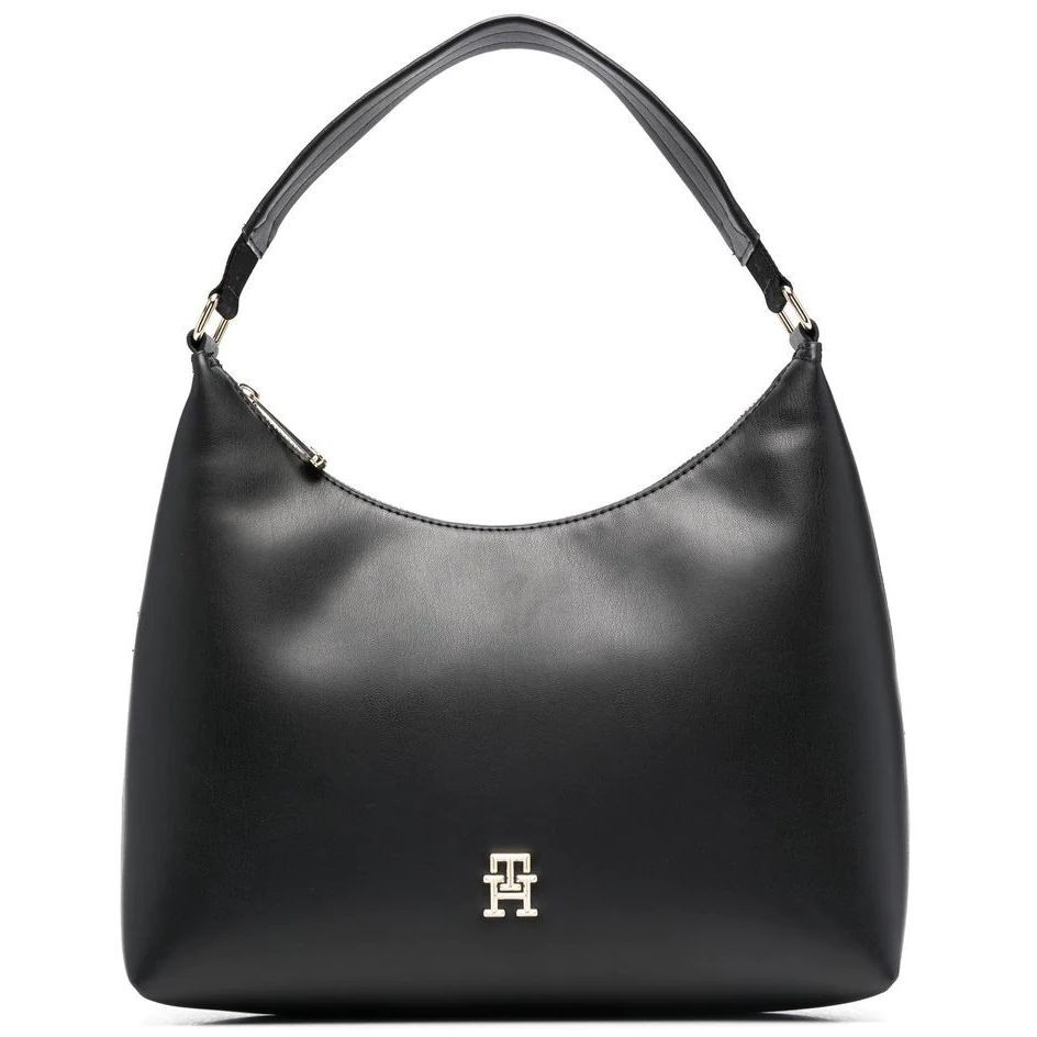 TOMMY HILFIGER Rankinė per petį moterims, Juoda, ICONIC SHOULDER BAG 1