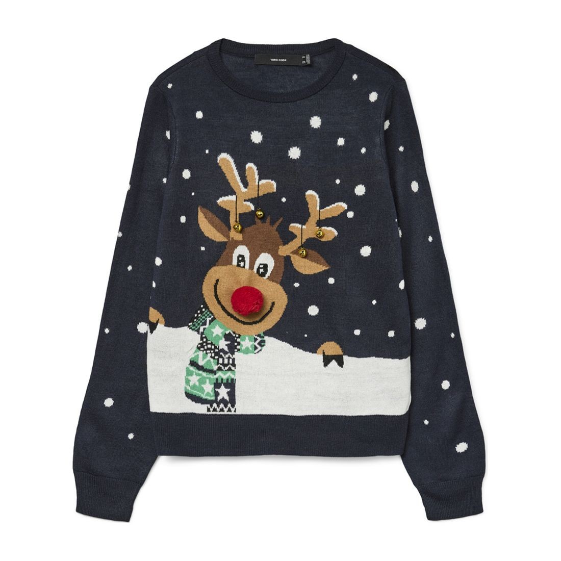 VERO MODA Megztinis moterims, Marga, Frosty deer
