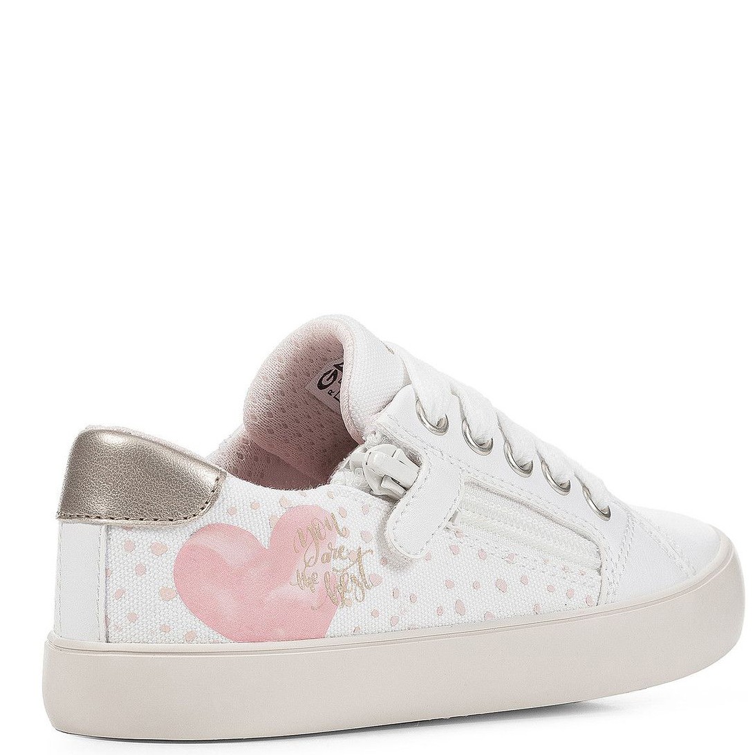 GEOX Sportiniai bateliai mergaitėms, Balta, GISLI SPORT SHOES 4