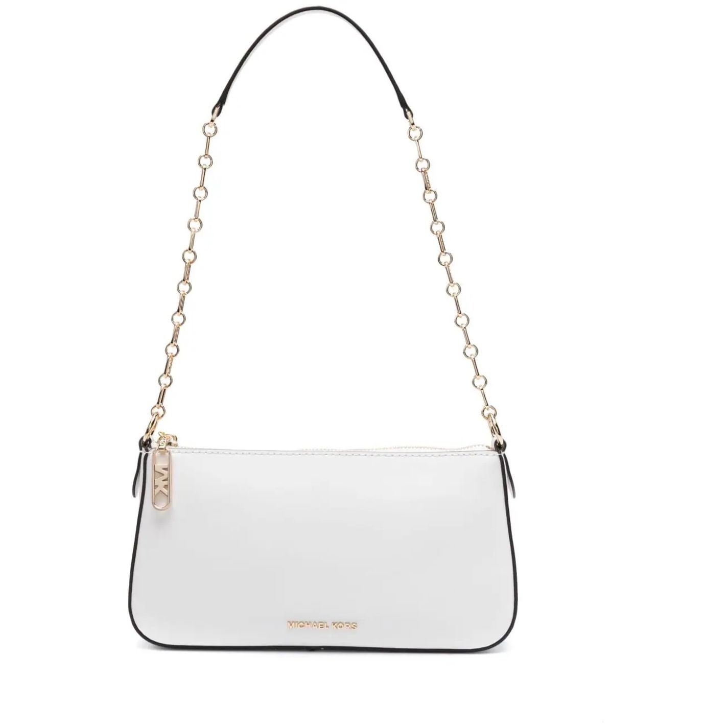 MICHAEL KORS Rankinė per petį moterims, Balta, Medium chain pouchette 1