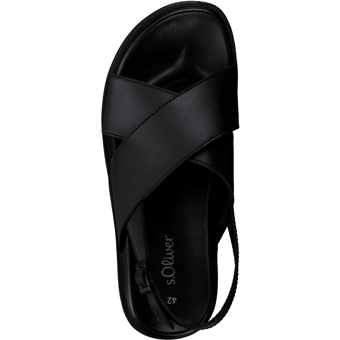 S.OLIVER Basutės vyrams, Juoda, SANDALS 4