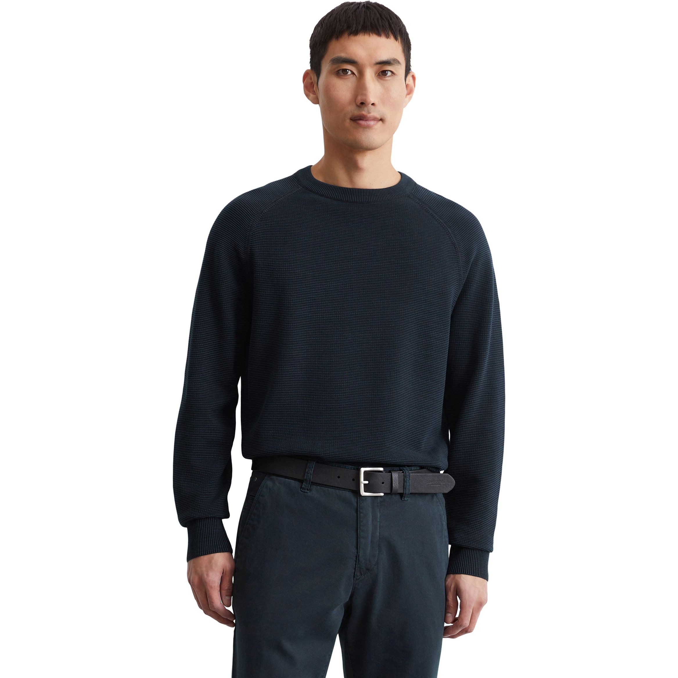 MARC O'POLO Megztinis vyrams, Mėlyna, Pullover M28502560068 2