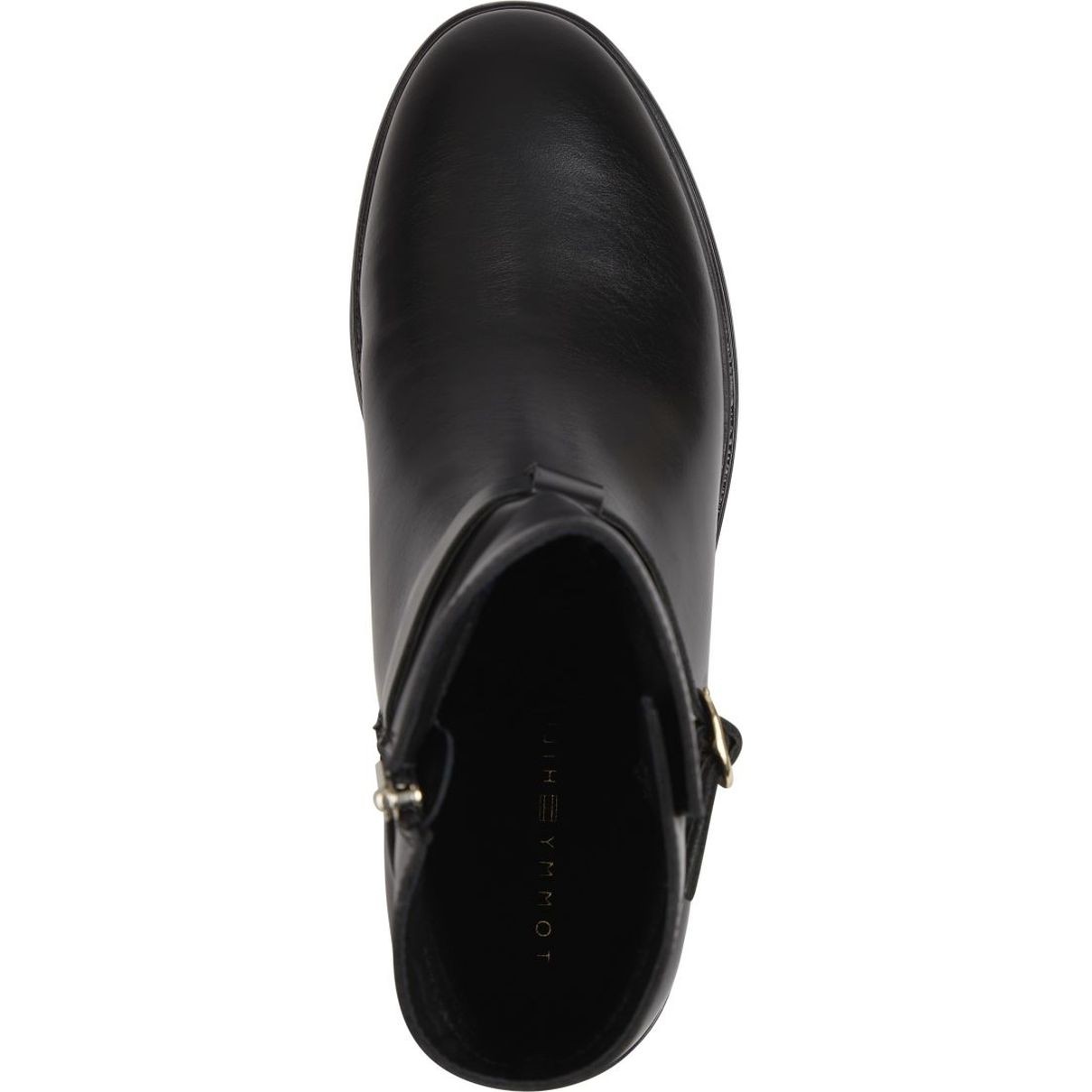 TOMMY HILFIGER Aulinukai moterims, Juoda, BELT LOW BOOT 4