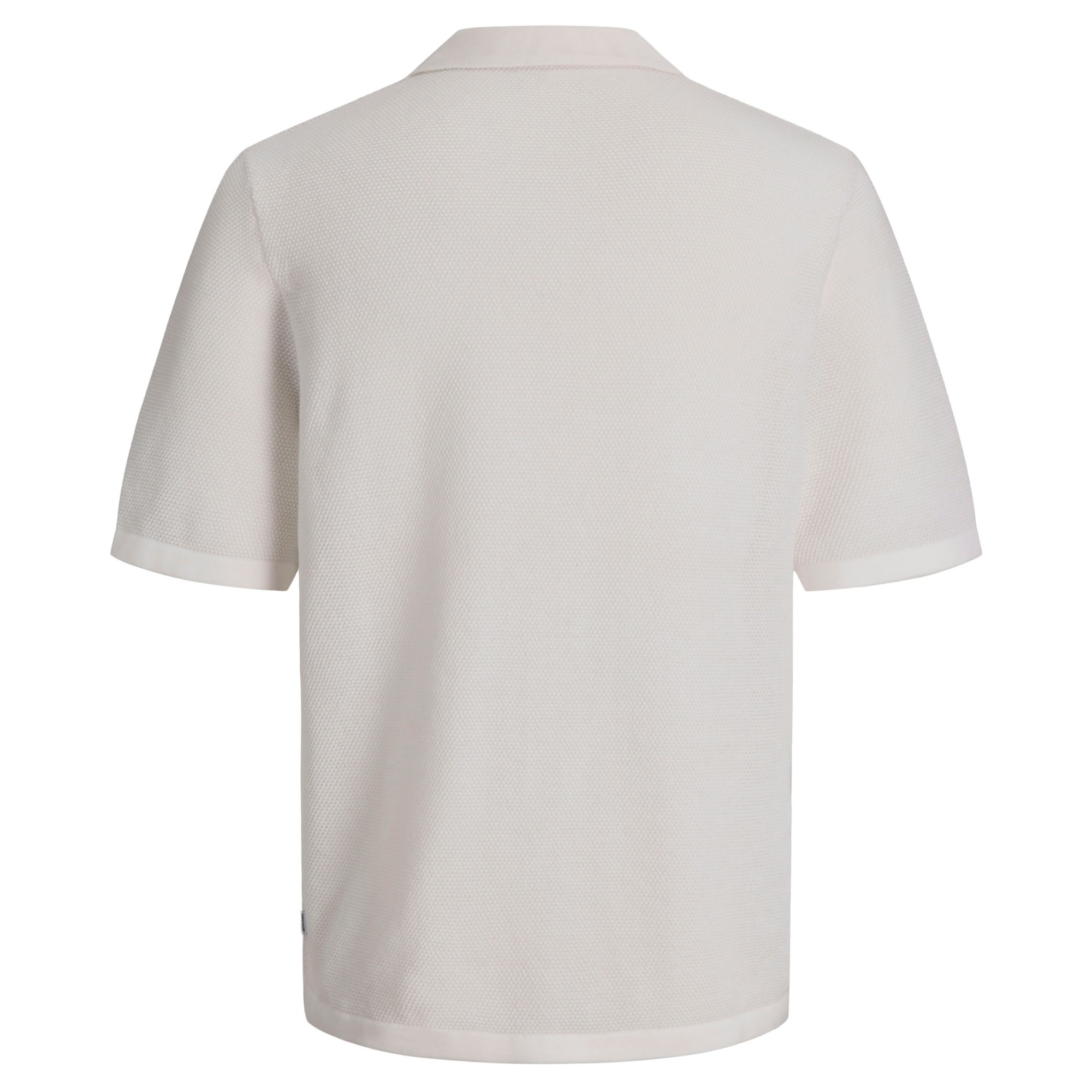 JACK & JONES Marškiniai trump. rankovėmis vyrams, Balta, Chris knit 2