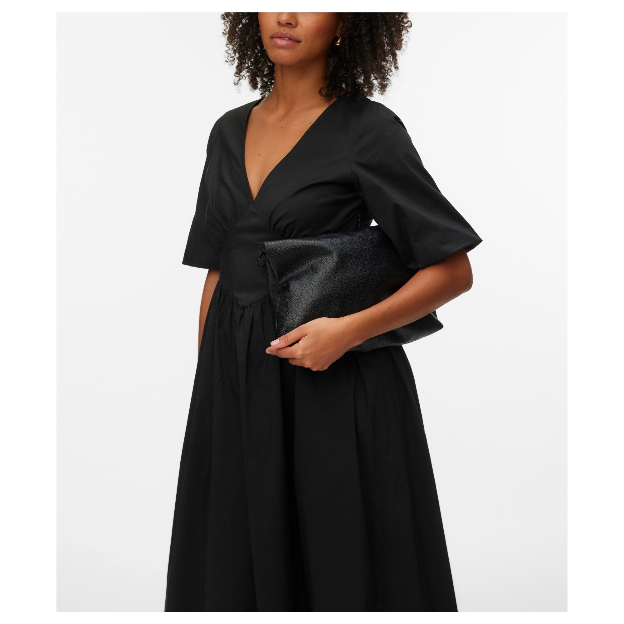 VERO MODA Midi suknelė moterims, Juoda, Friba 3