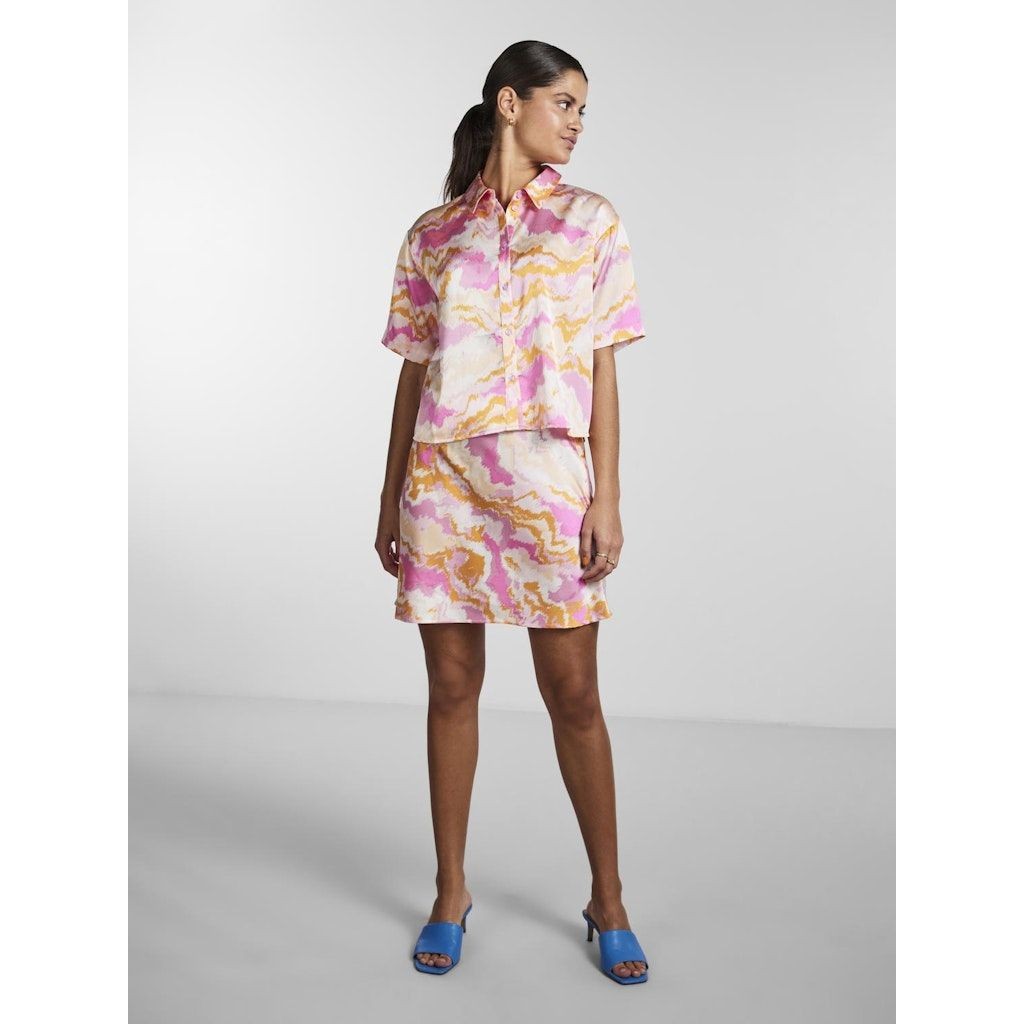 PIECES Palaidinės moterims, Rožinė, PCKERRA SS SHIRT 5