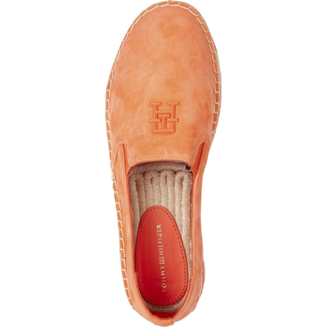 TOMMY HILFIGER Espadrilės moterims, Oranžinė, Flatform espadrille 5