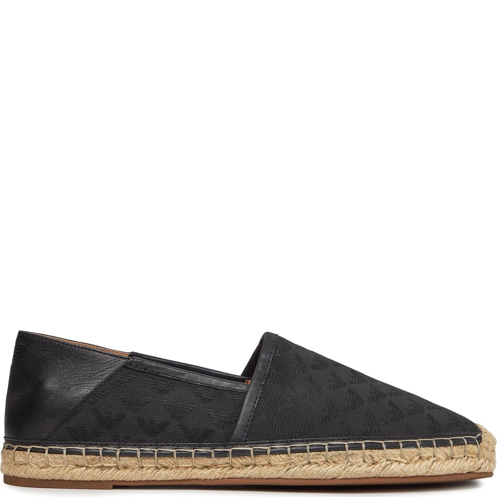 EMPORIO ARMANI Espadrilės vyrams, Juoda, Espadrillas 2