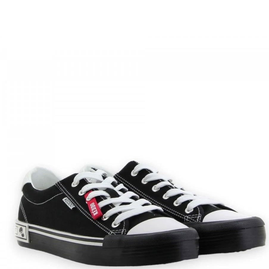 KEDDO DENIM Laisvalaikio bateliai vyrams, Juoda, Sneakers 1