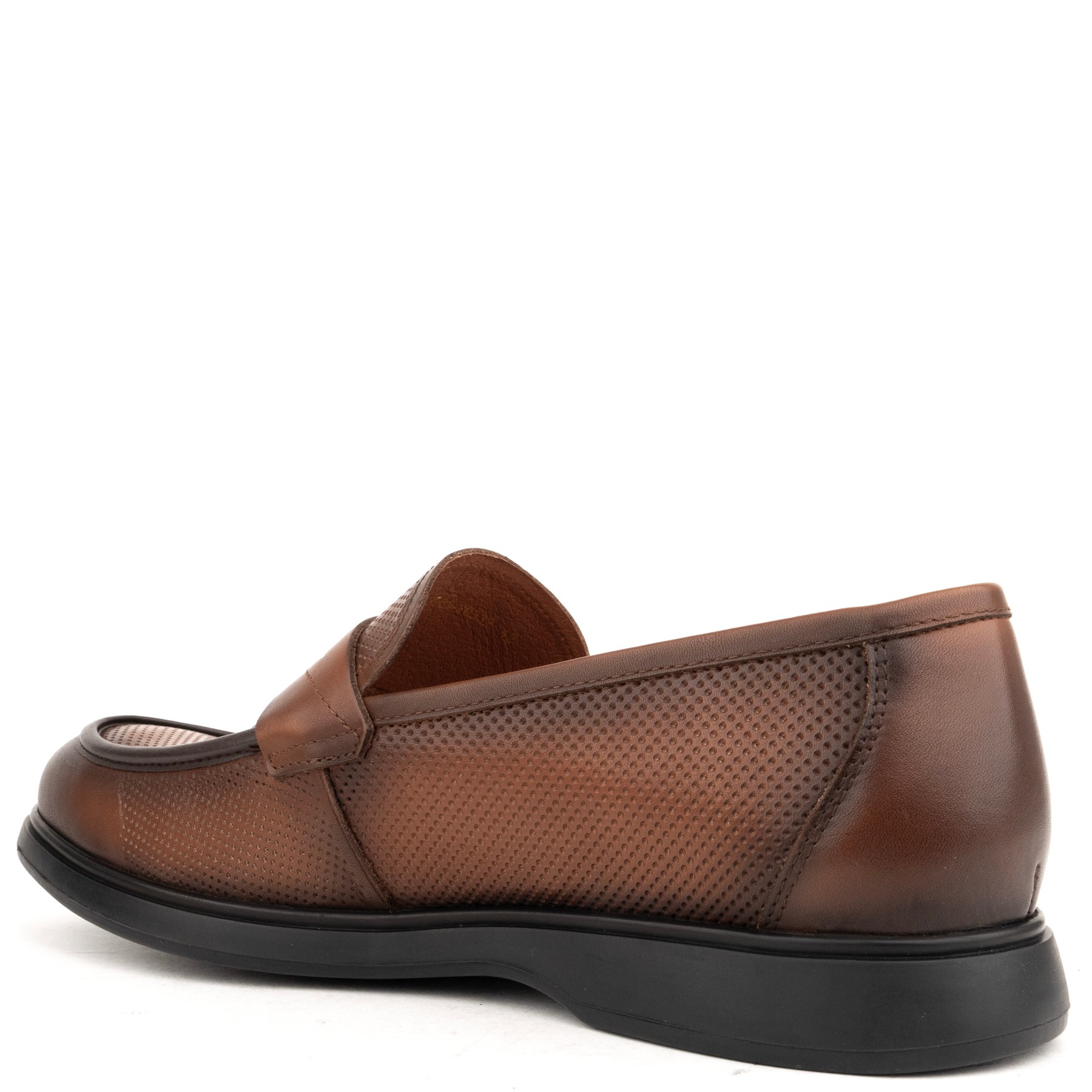 LA CONTE Loaferiai vyrams, Ruda, Loafers 3