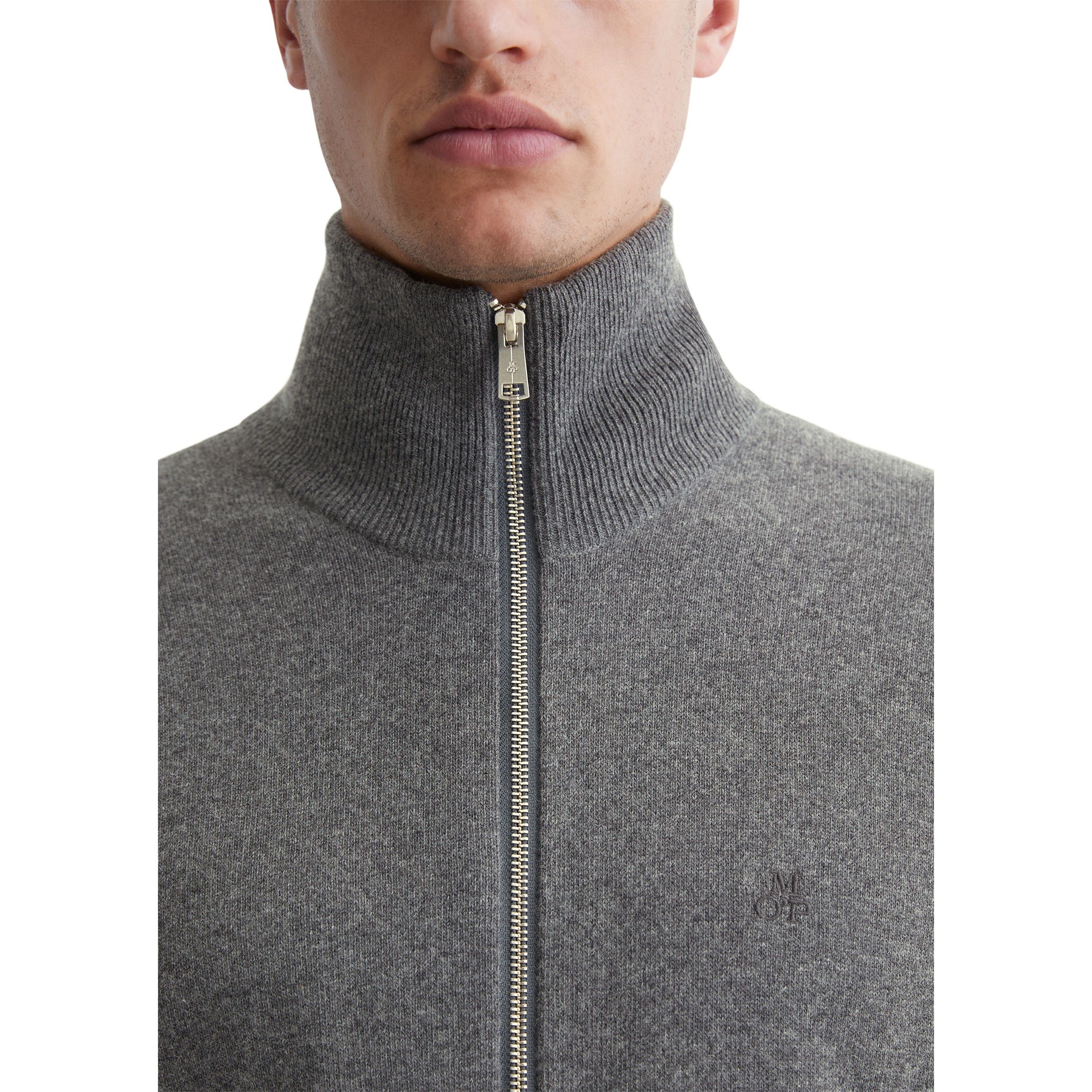 MARC O'POLO Kardiganas vyrams, Pilka, Cardigans 429514461196 4