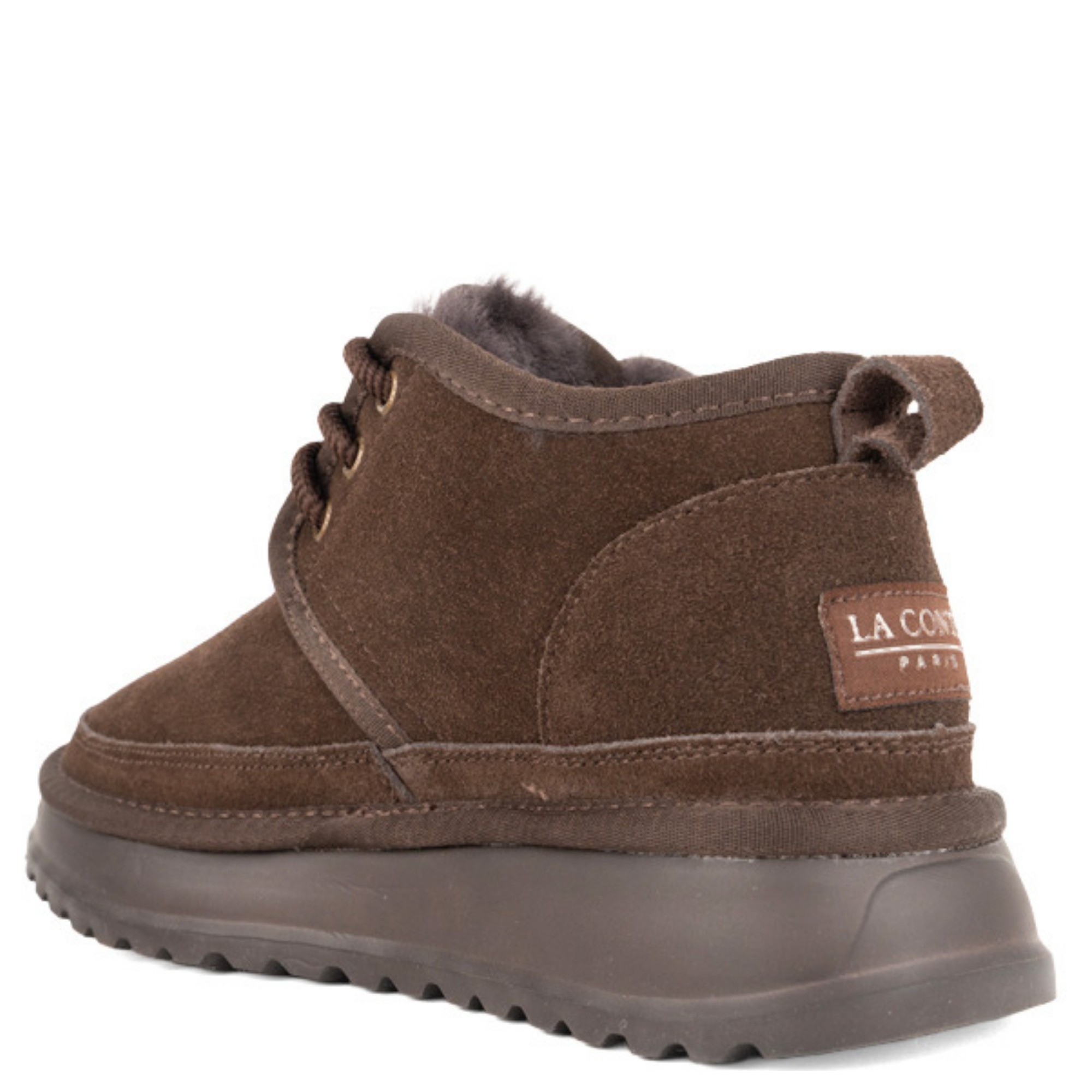 LA CONTE Pašiltinti aulinukai moterims, Ruda, warm boots 3