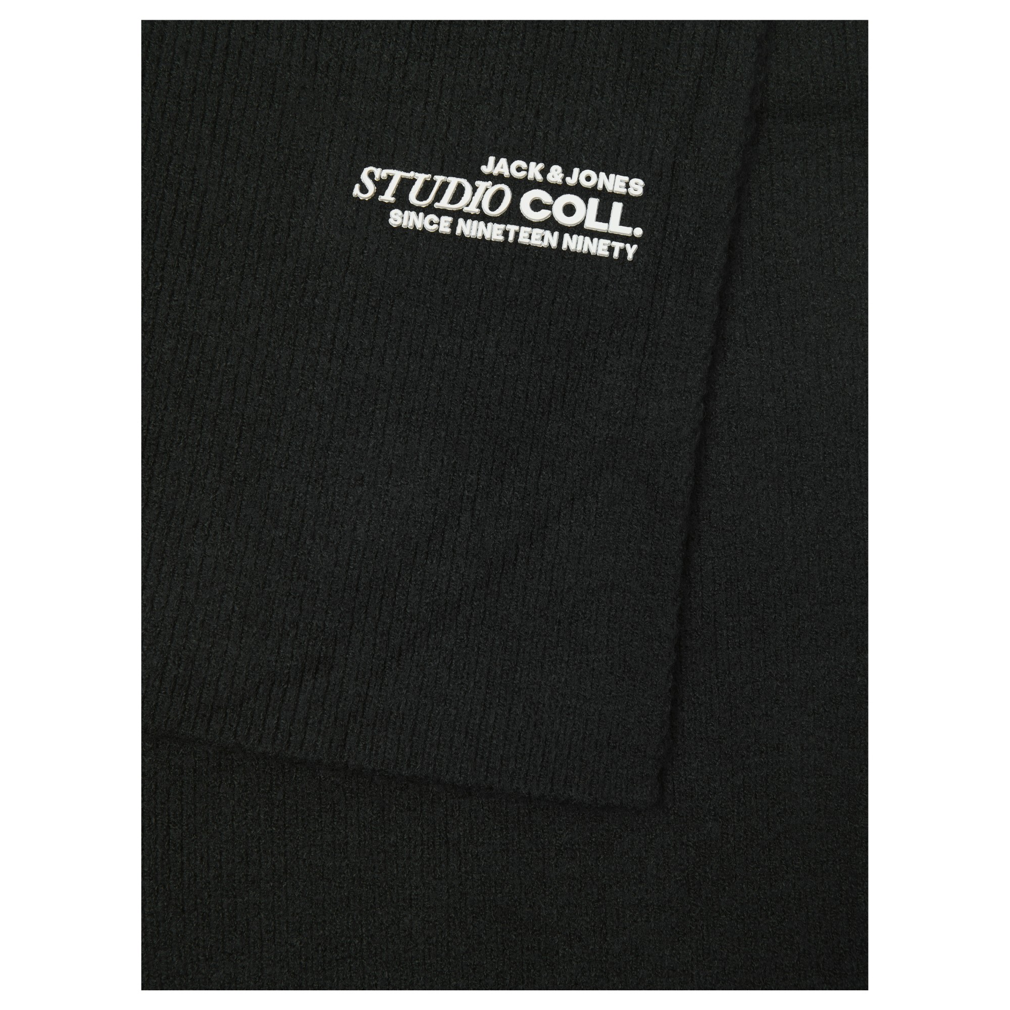 JACK & JONES Šalikas vyrams, Juoda, Coll scarf 3