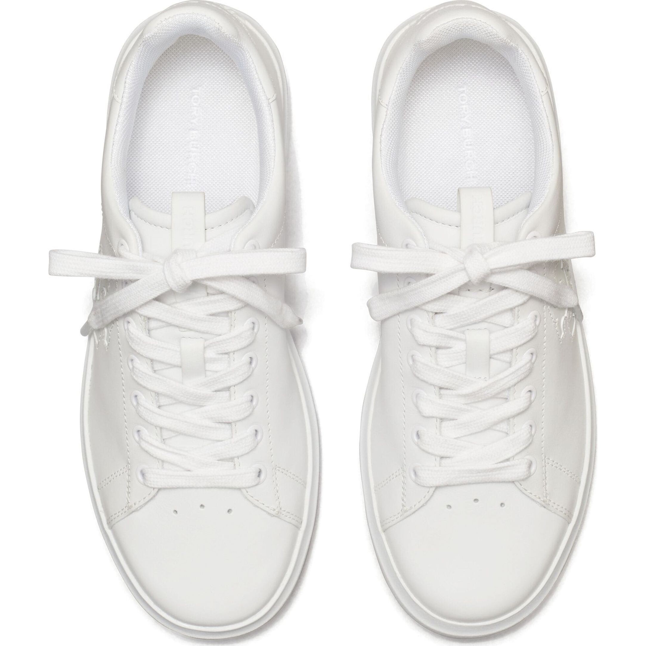 TORY BURCH Laisvalaikio bateliai moterims, Balta, Double t howell court 3