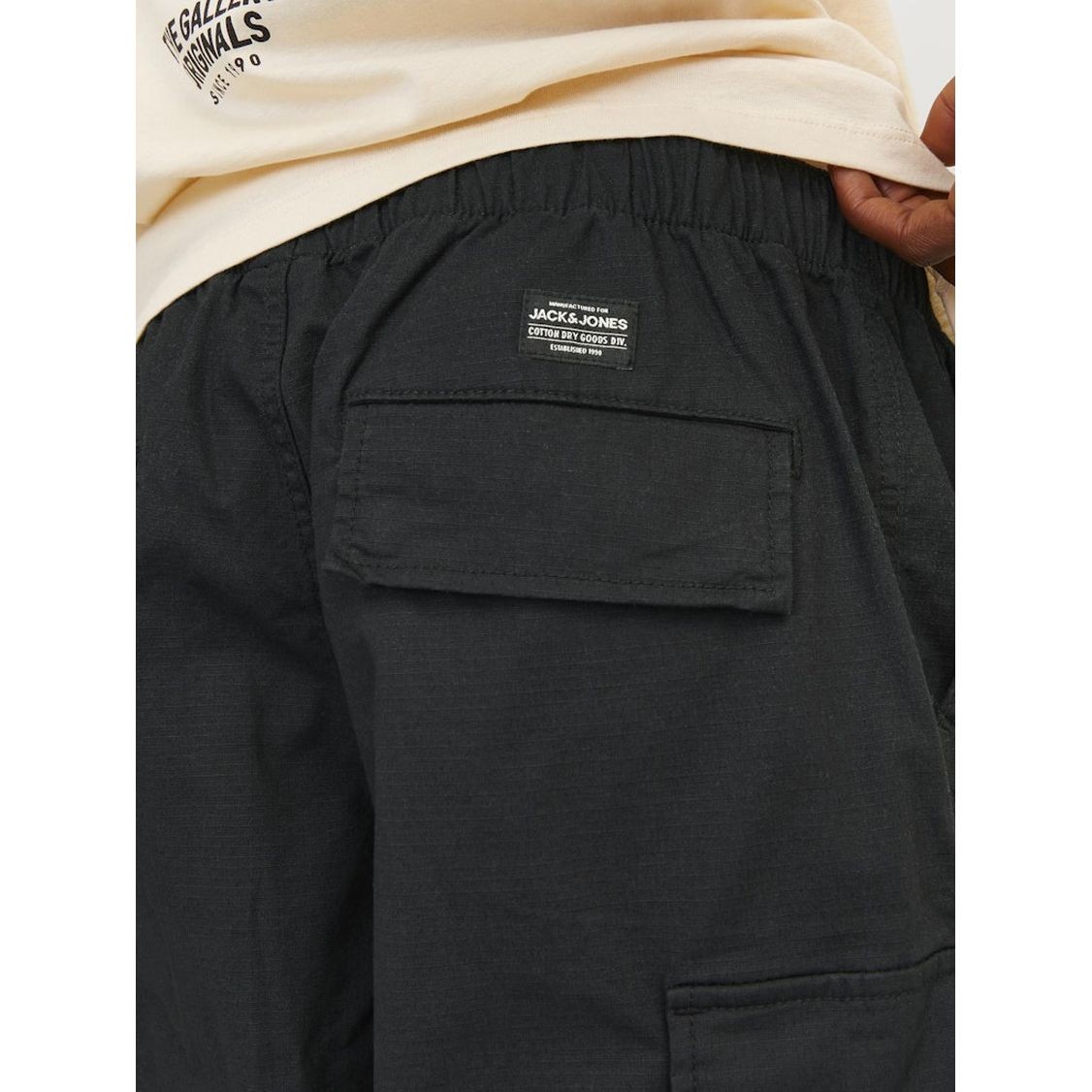 JACK & JONES Šortai vyrams, Juoda, Jpstparachute shorts 5