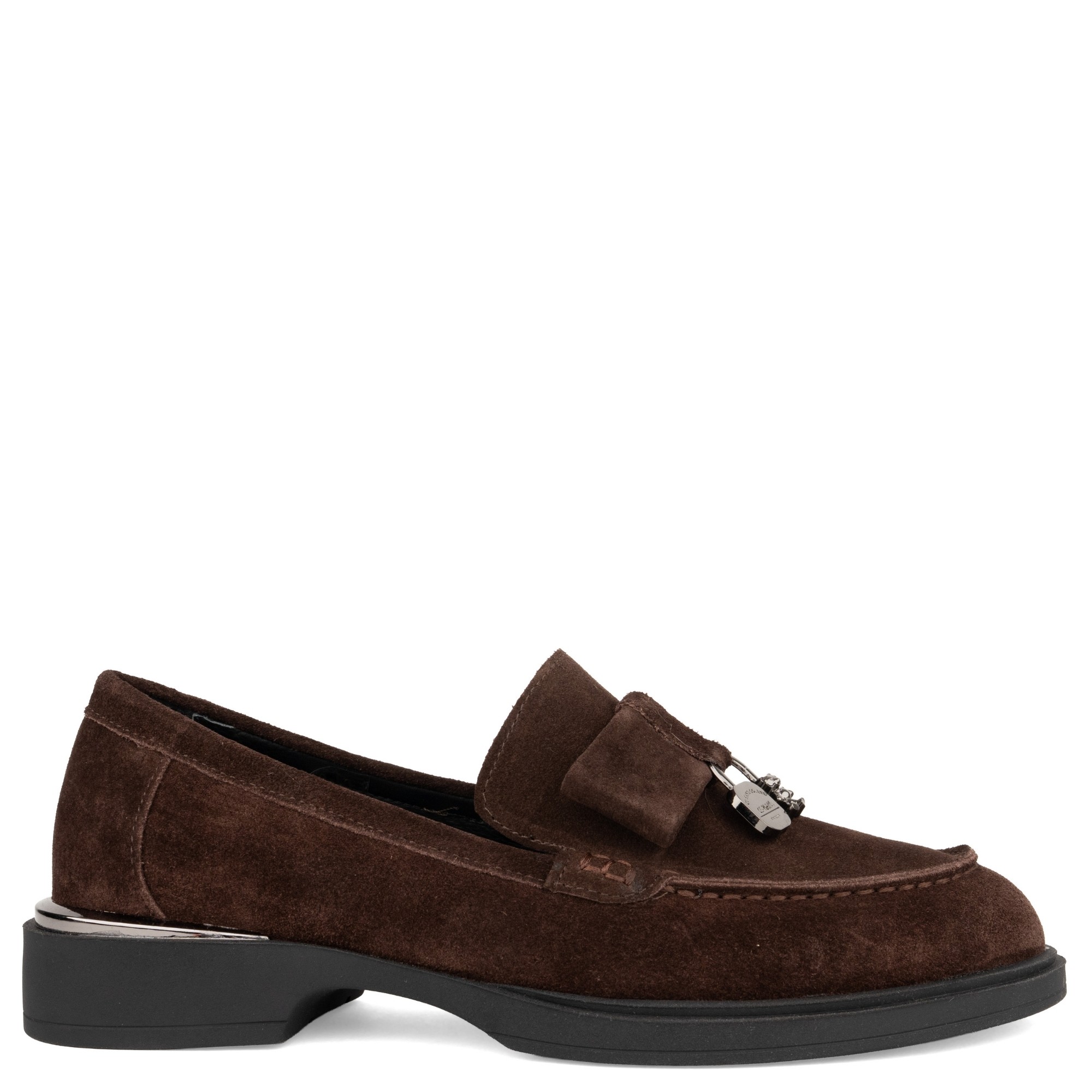 SERGIO MORETTI Loaferiai moterims, Ruda, Loafers 2