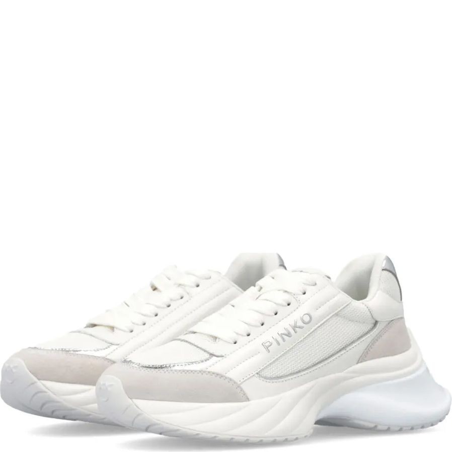 PINKO Laisvalaikio bateliai moterims, Balta, Ariel 07 - sneaker 1