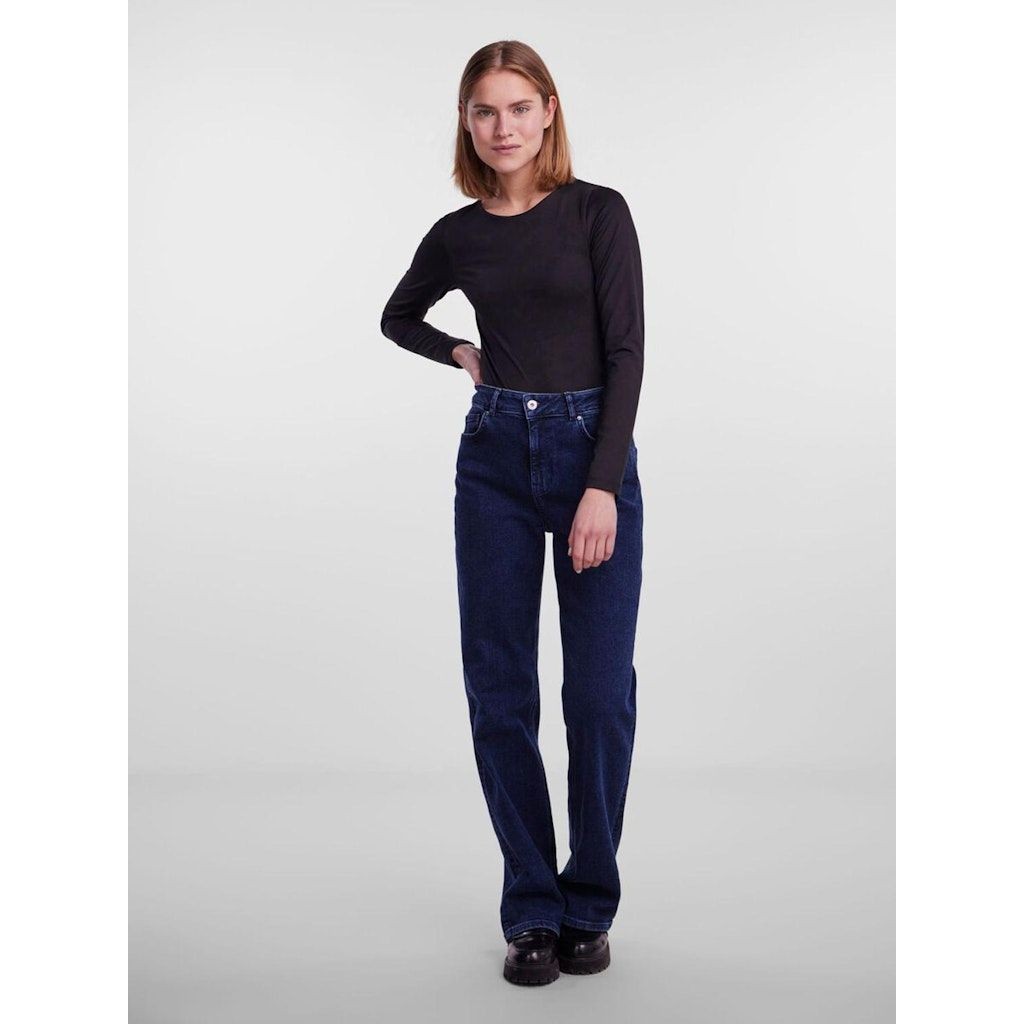 PIECES Bodis moterims, Juoda, PCNEJA LS BODYSTOCKI 2