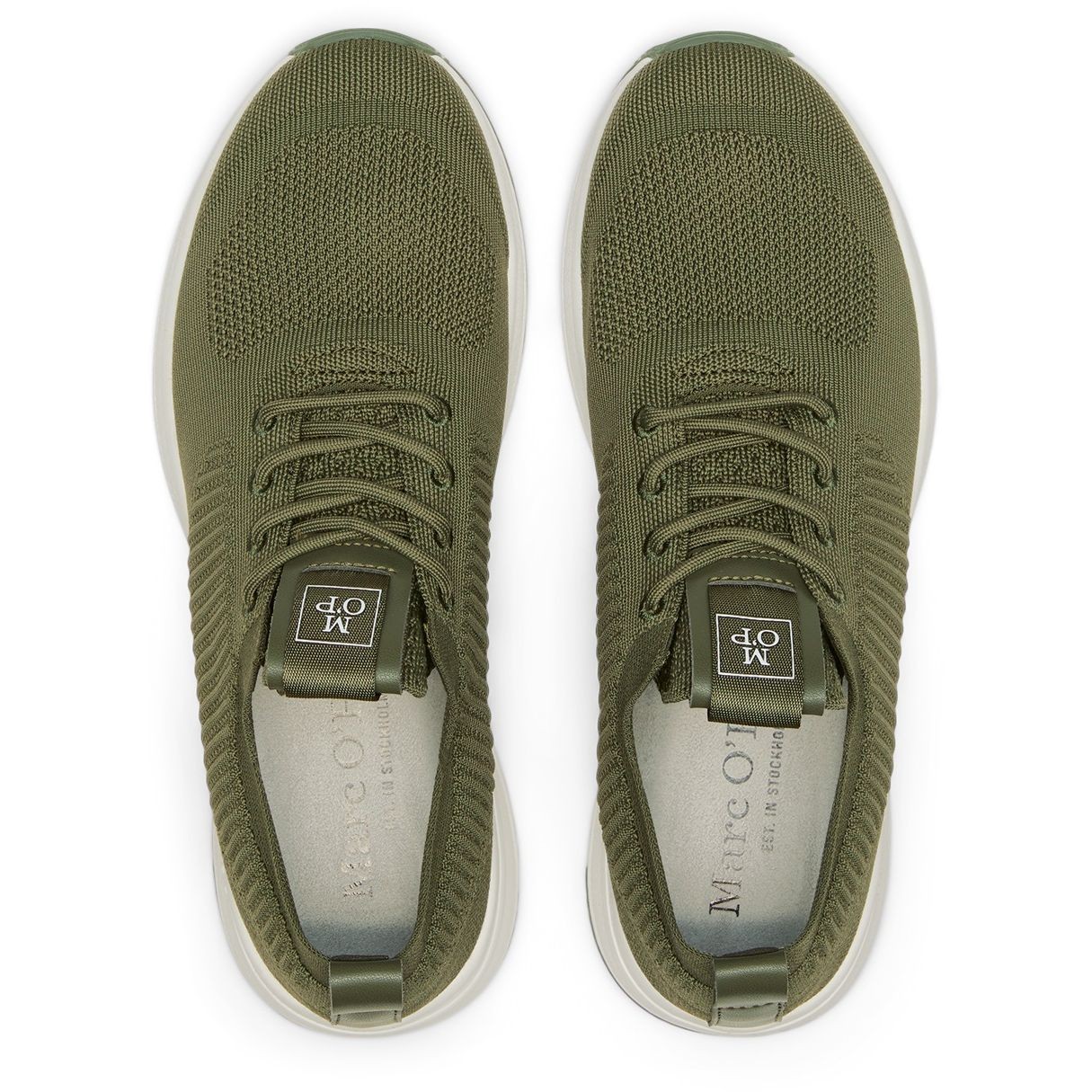 MARC O'POLO Sportbačiai vyrams, Žalia, Jasper  sneakers 3