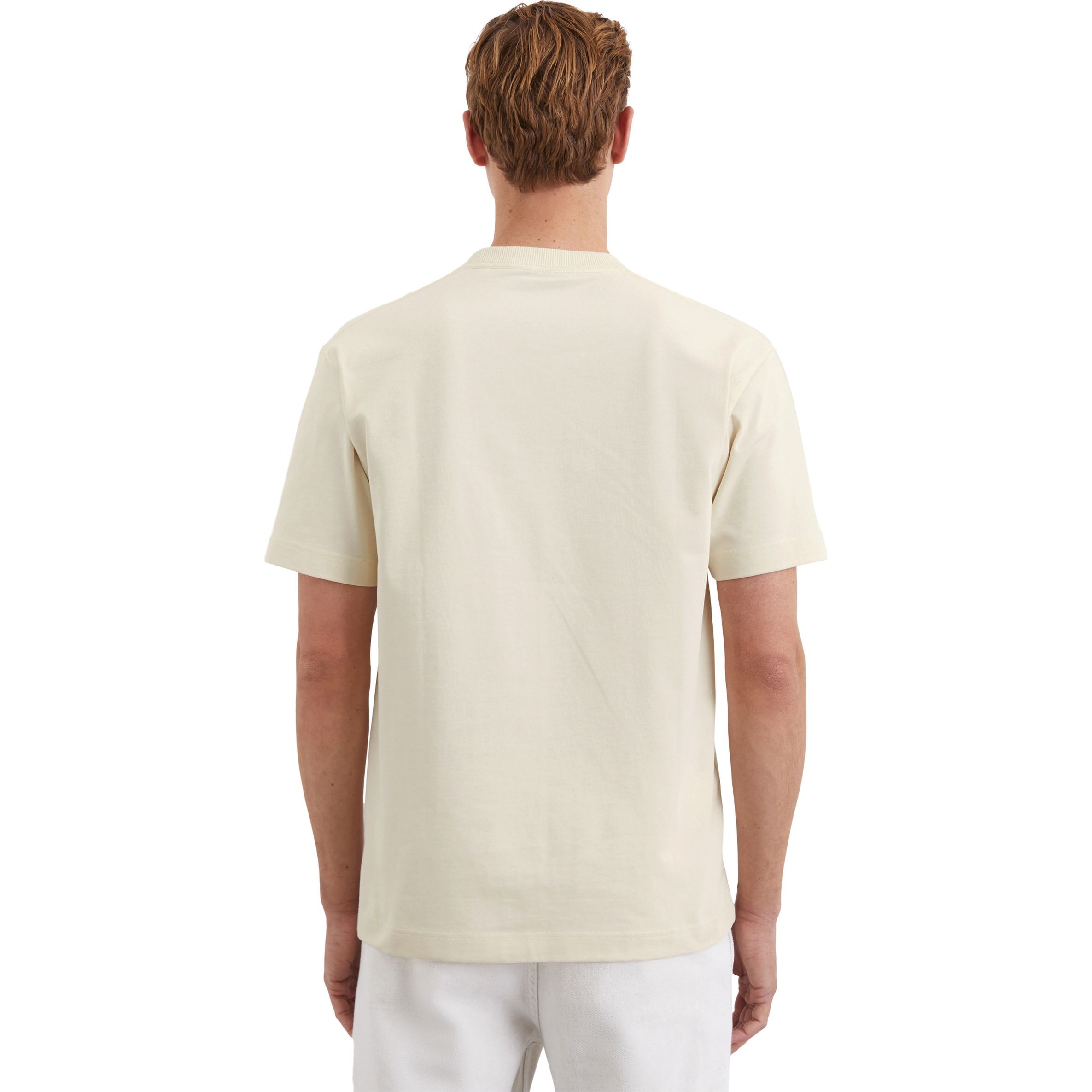 MARC O'POLO Marškinėliai trump. rankovėmis vyrams, Smėlio, Tshirts sh 523212051228 3