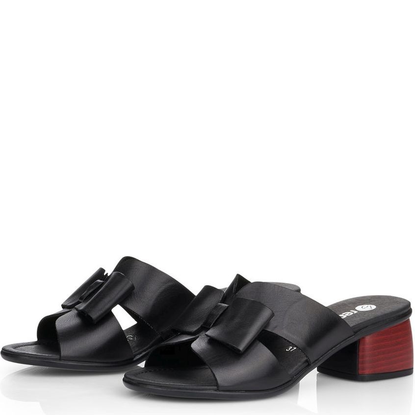 REMONTE Šlepetės moterims, Juoda 3