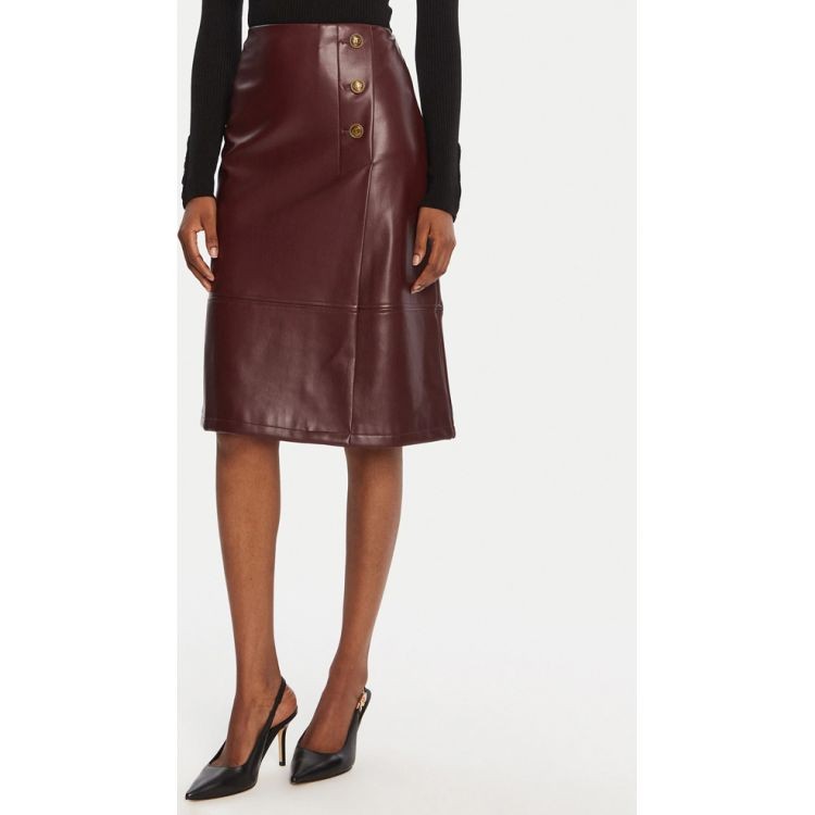 TWINSET Midi sijonas moterims, Vyšninė, Midi skirt 2