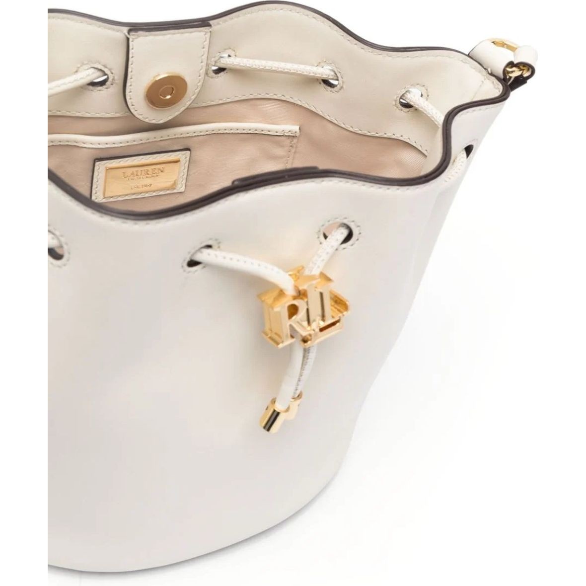 LAUREN RALPH LAUREN Rankinė per petį moterims, Kūno, Andie 19 drawstring medium bag 4