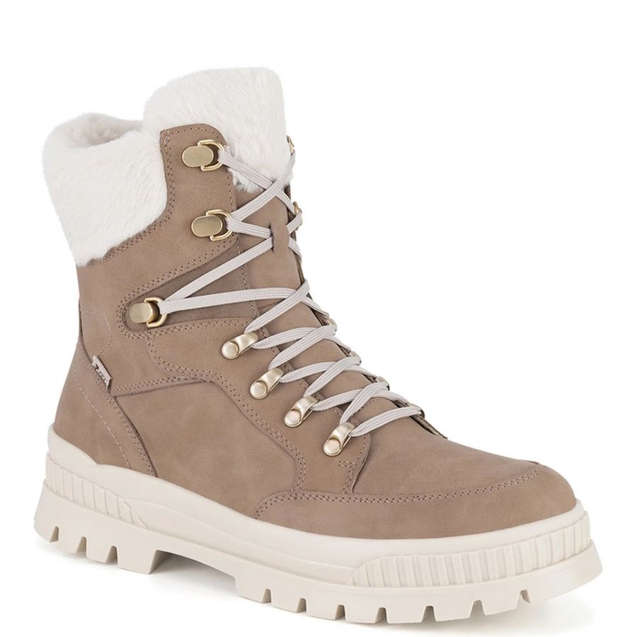 RIEKER Aulinukai moterims, Smėlio, Booties 1