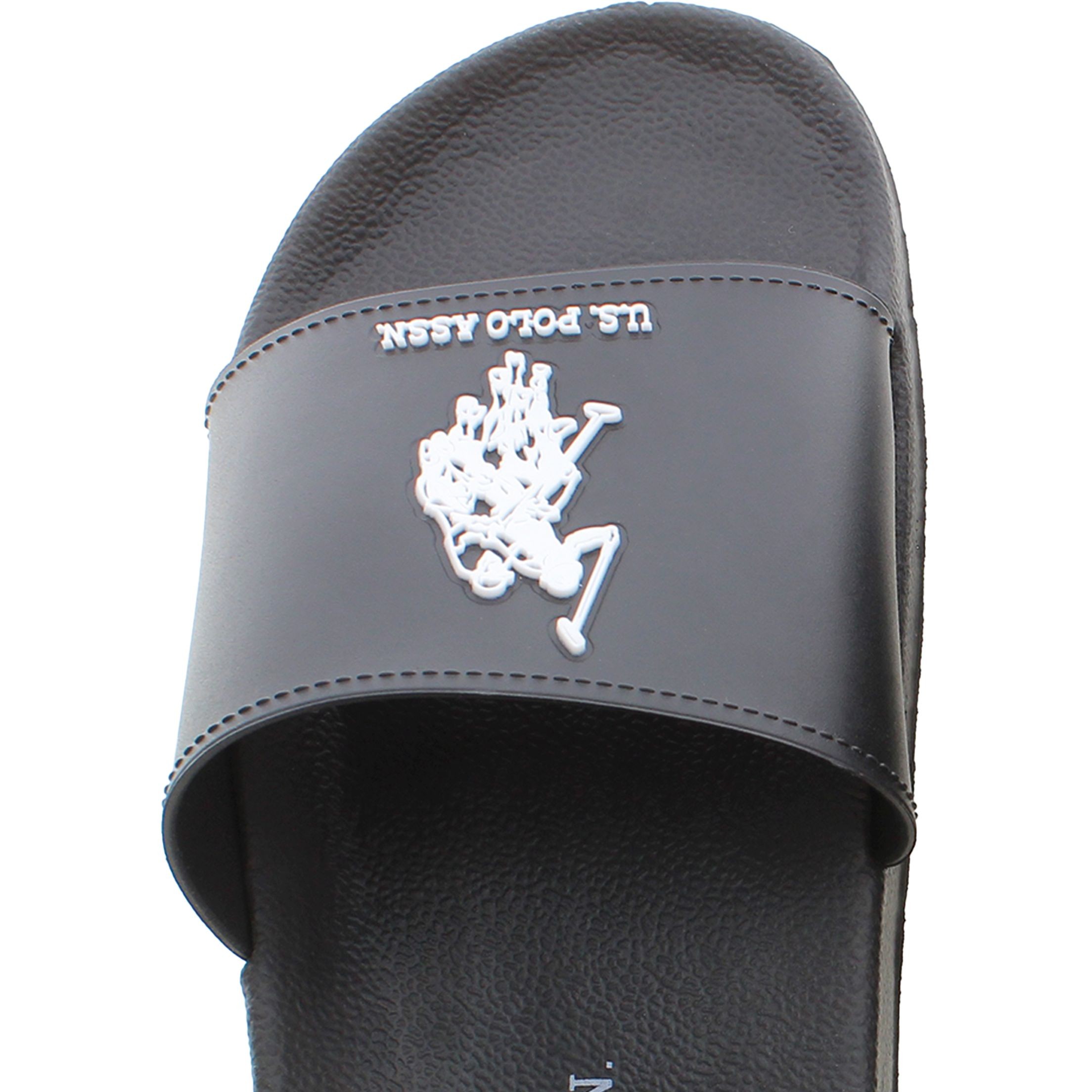 U.S.POLO Šlepetės vyrams, Juoda, SLIPPERS 6