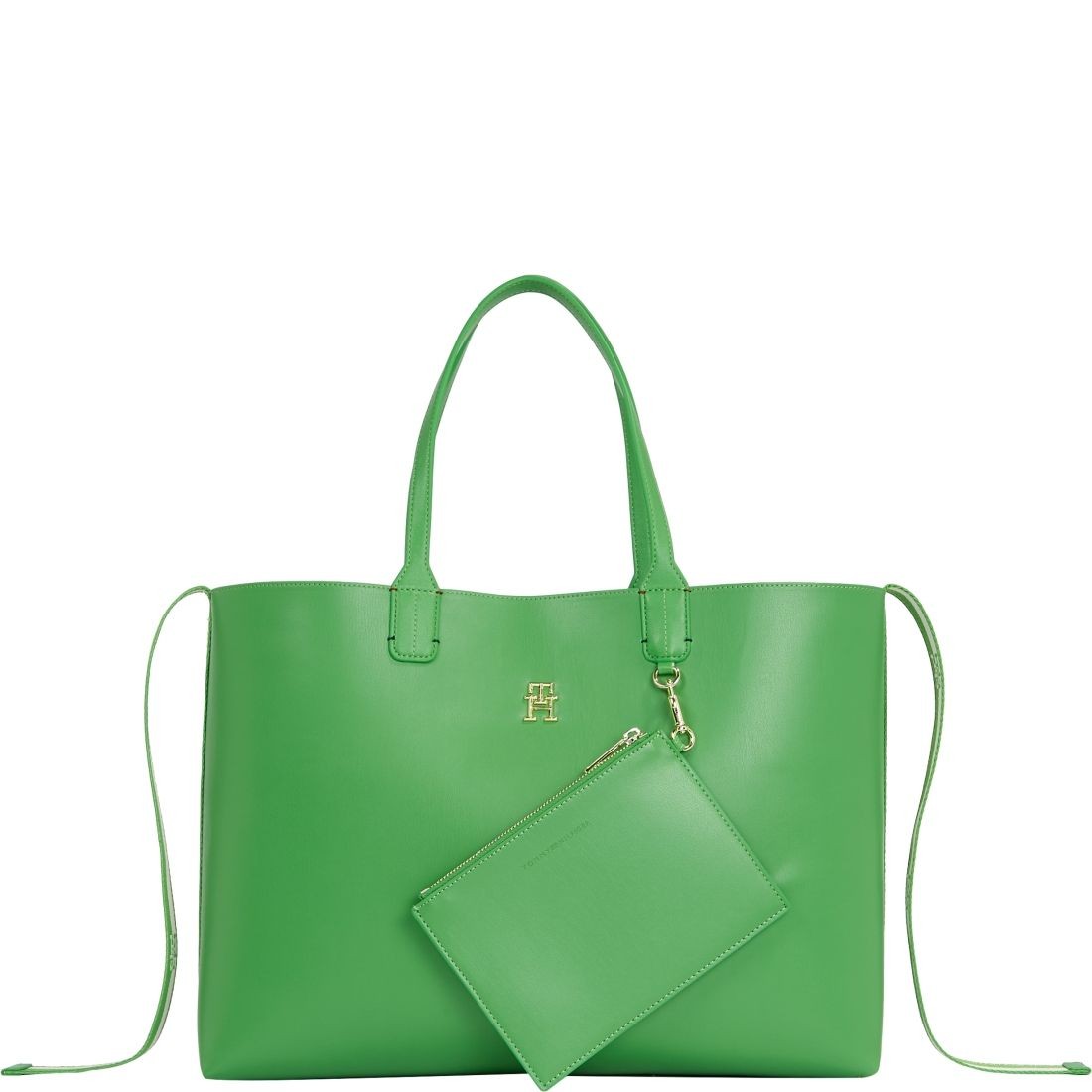 TOMMY HILFIGER Pirkinių krepšys moterims, Žalia, Iconic tote 1
