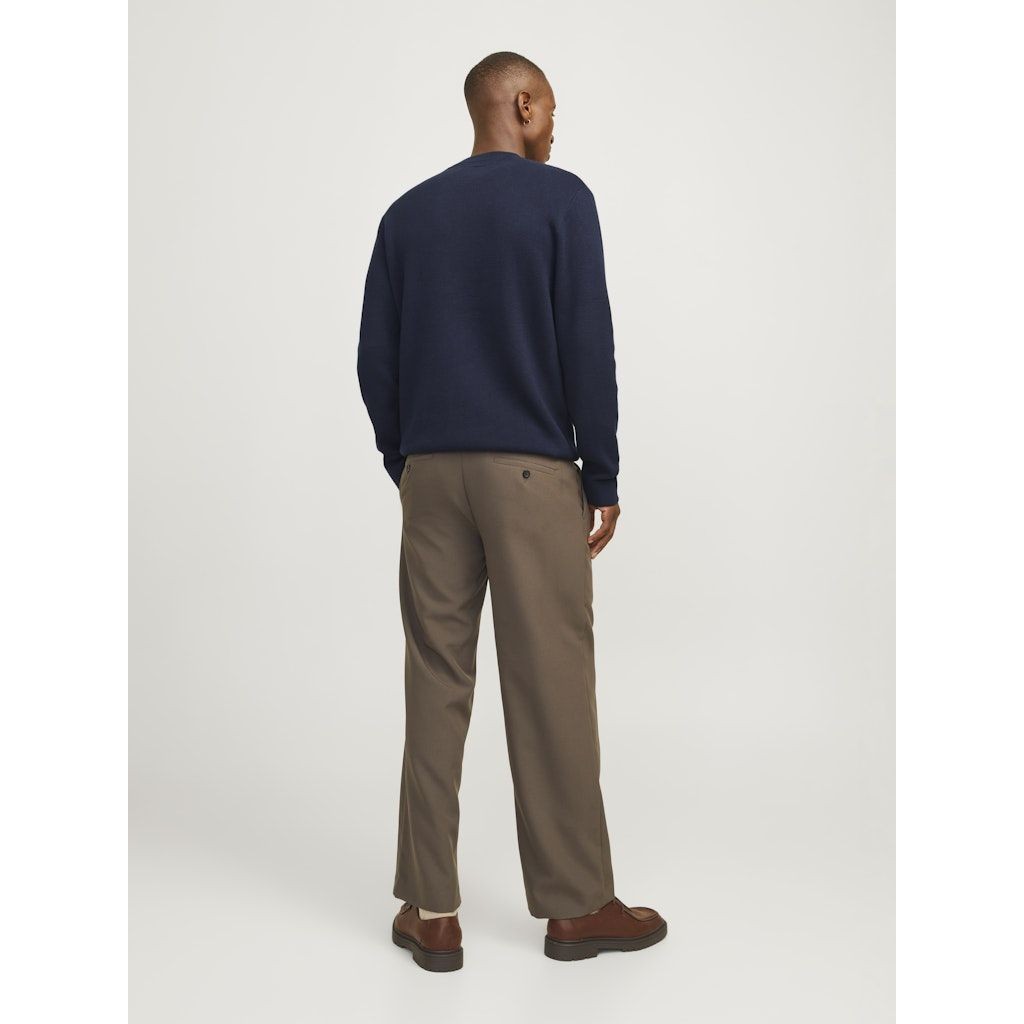 JACK & JONES Megztinis vyrams, Mėlyna, Merino knit crew neck 2