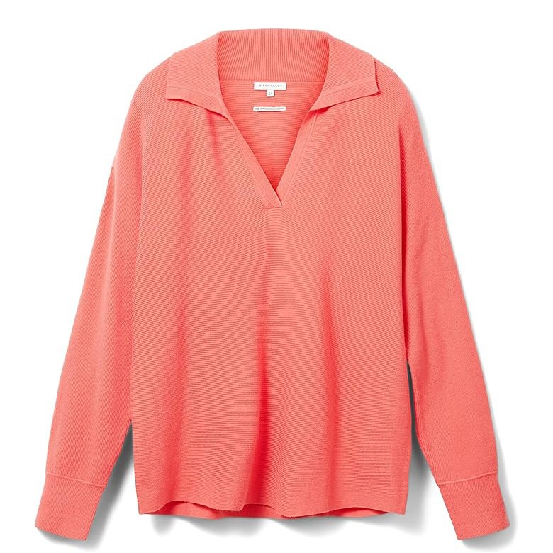 TOM TAILOR Megztinis moterims, Rožinė, Megztinis 1