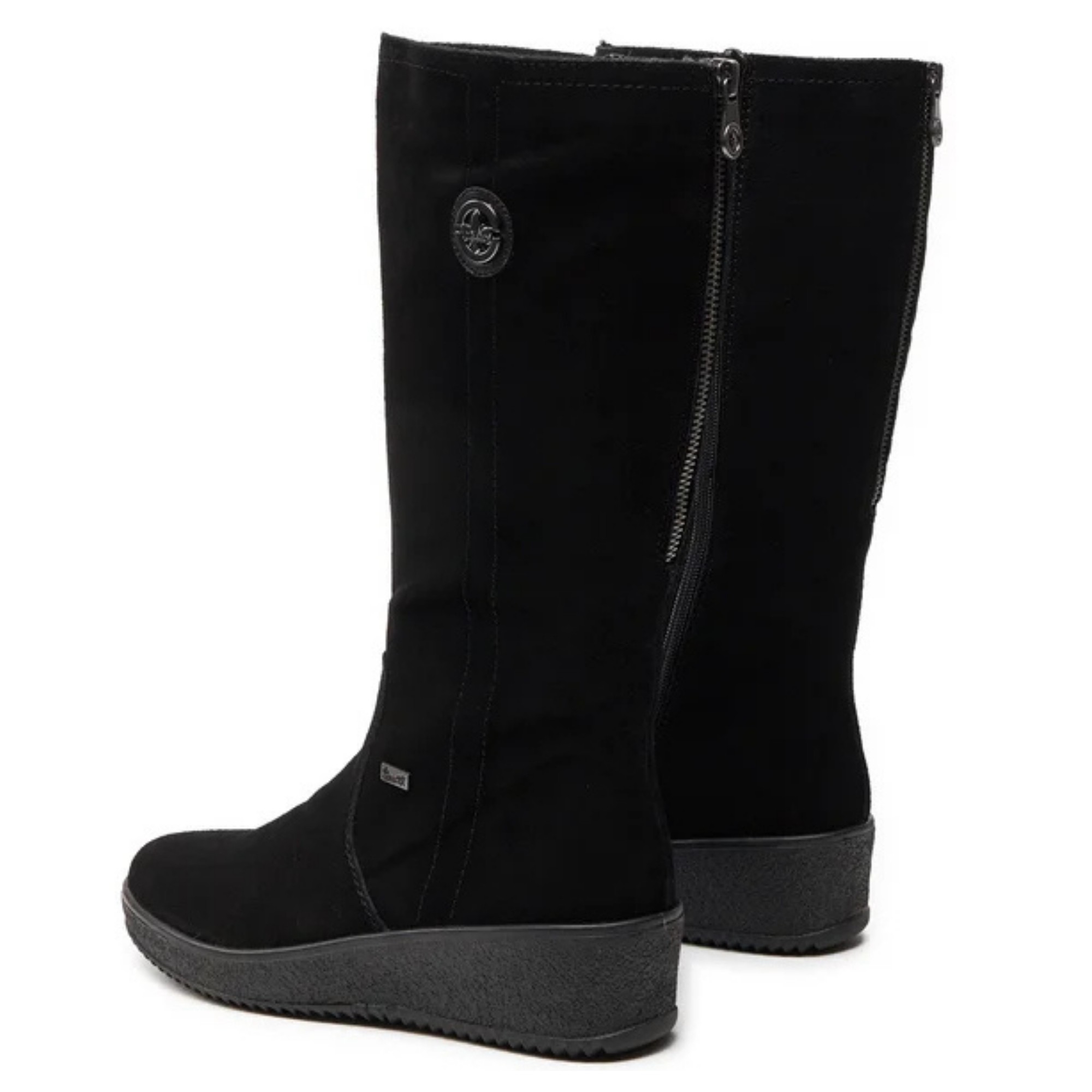 RIEKER Auliniai moterims, Juoda, Y4470-00 3