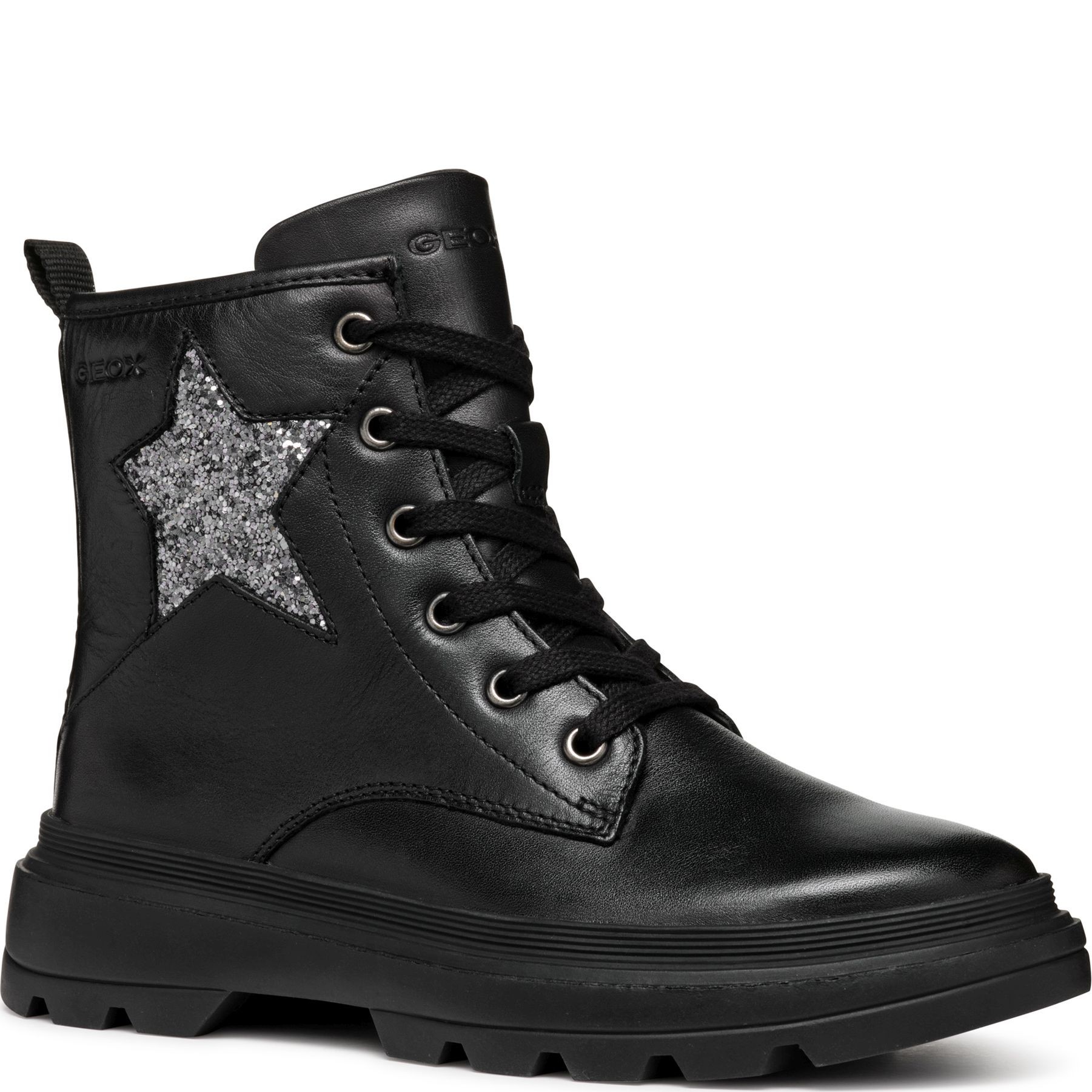 GEOX Aulinukai mergaitėms, Juoda, Kiddartah booties 1