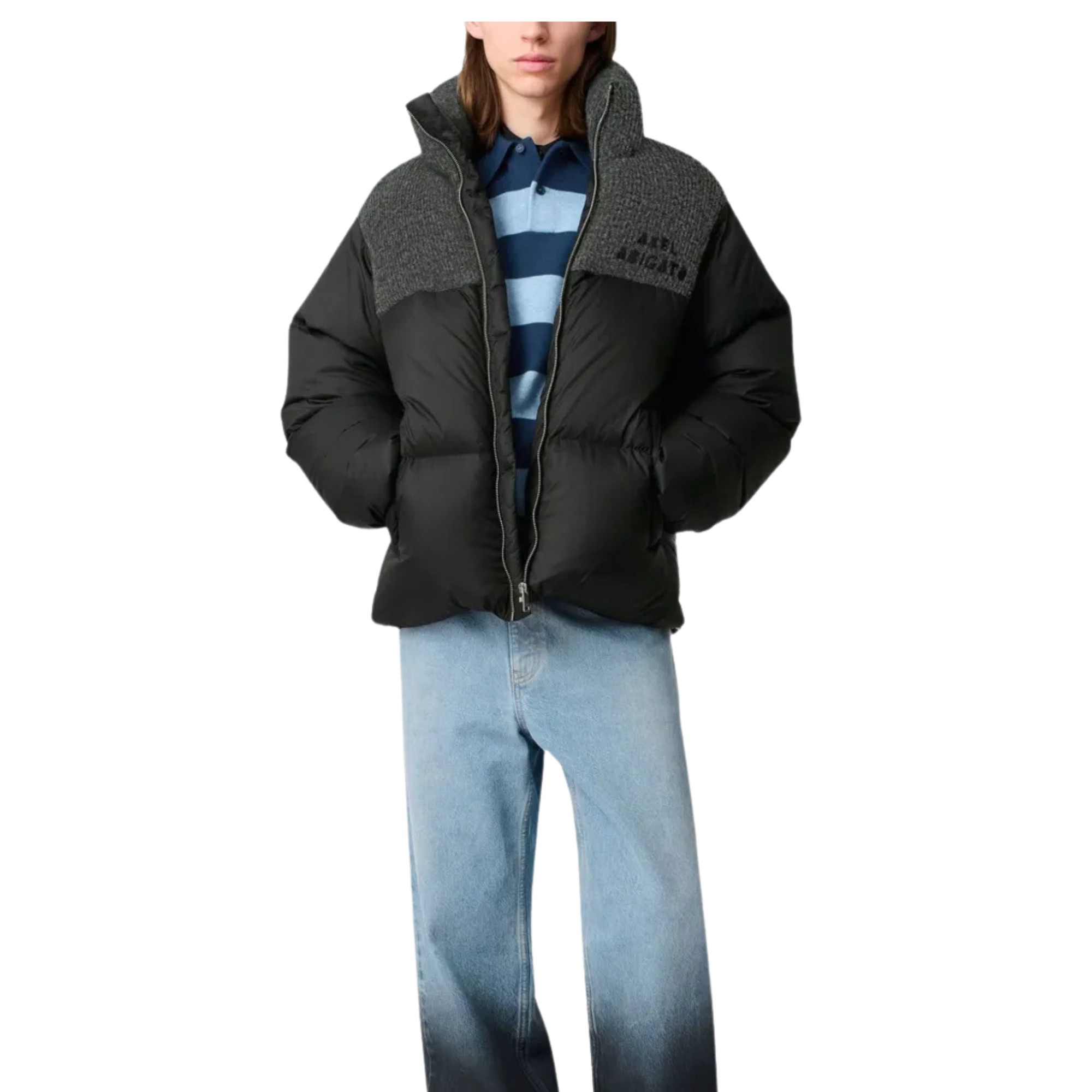 AXEL ARIGATO Pūkinė striukė vyrams, Juoda, Sub puffer jacket 4